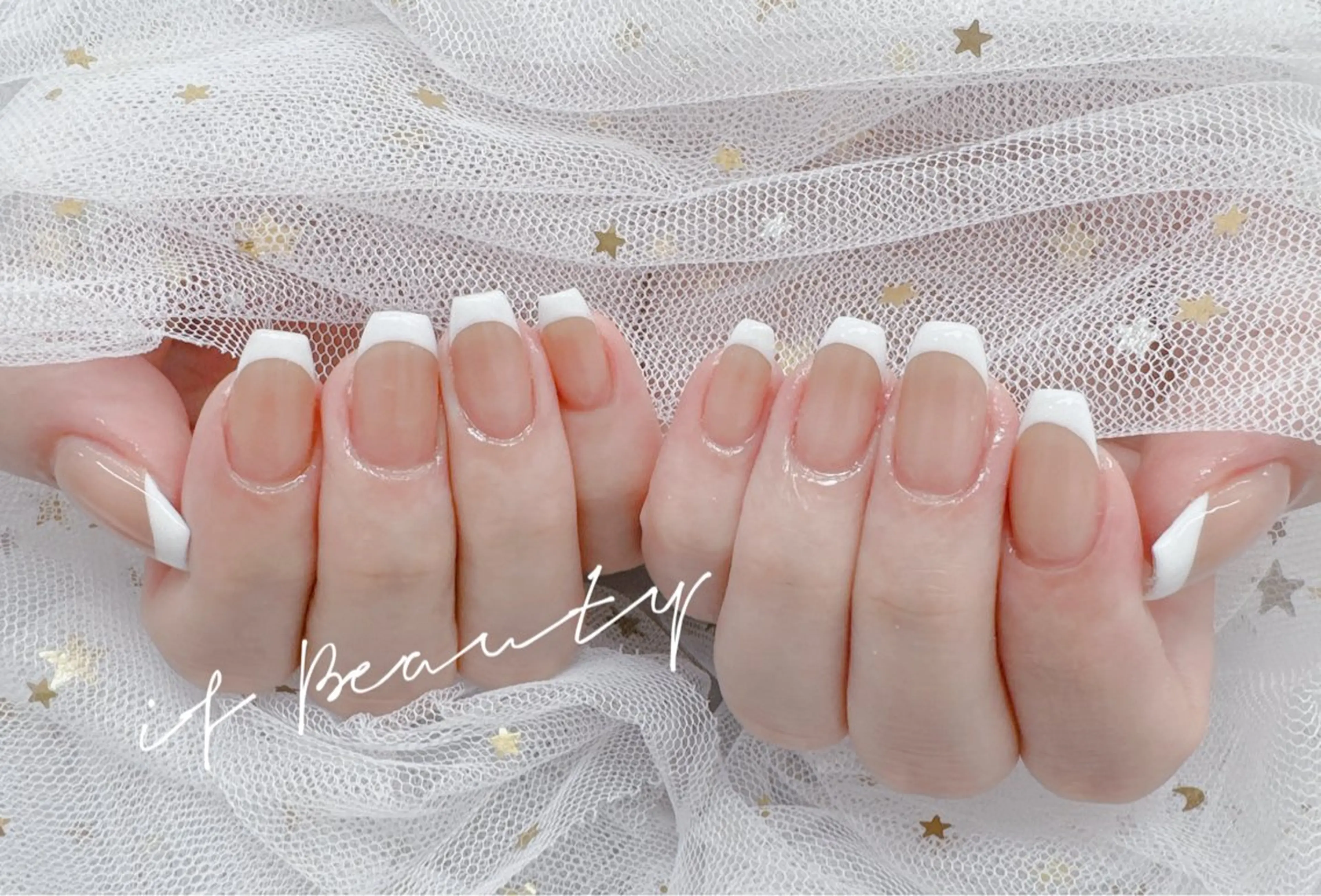 ネイル フレンチネイル ハンドネイル 💓mi.o Nail御徒町店のネイルデザイン