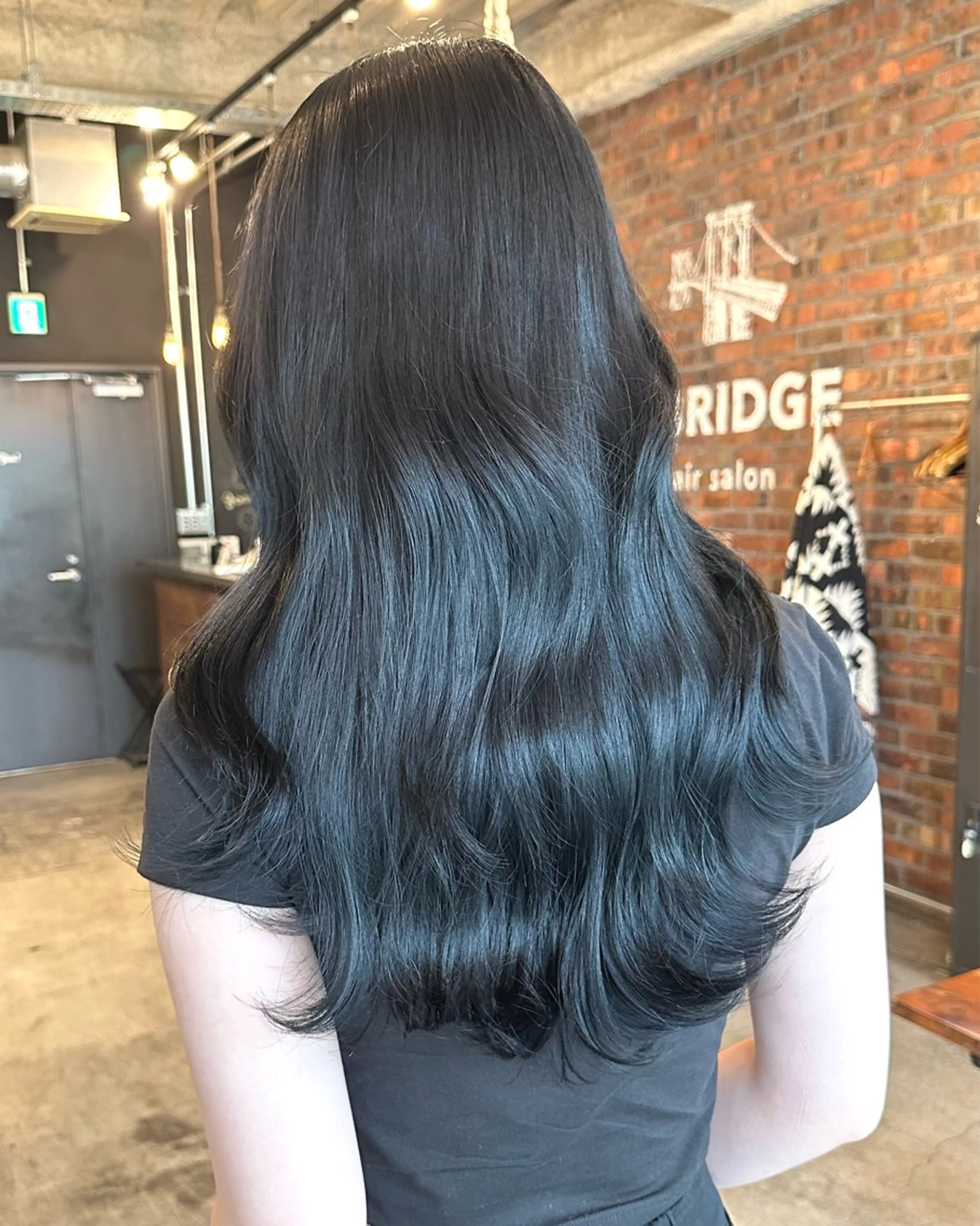 ロング カラー カット ヘアカラー トリートメント 村田 来倖のヘアスタイル