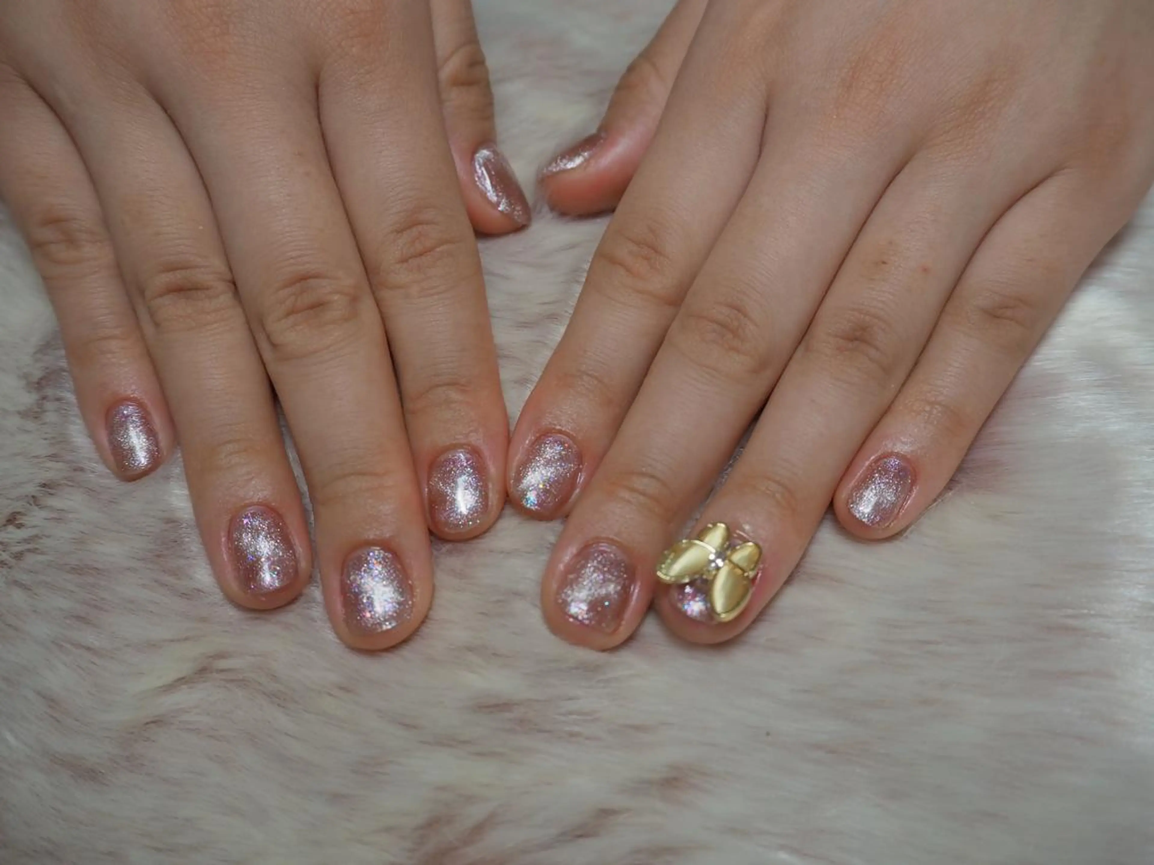 ネイル マグネットネイル ワンカラーネイル オーナーネイリスト MAKIのネイルデザイン