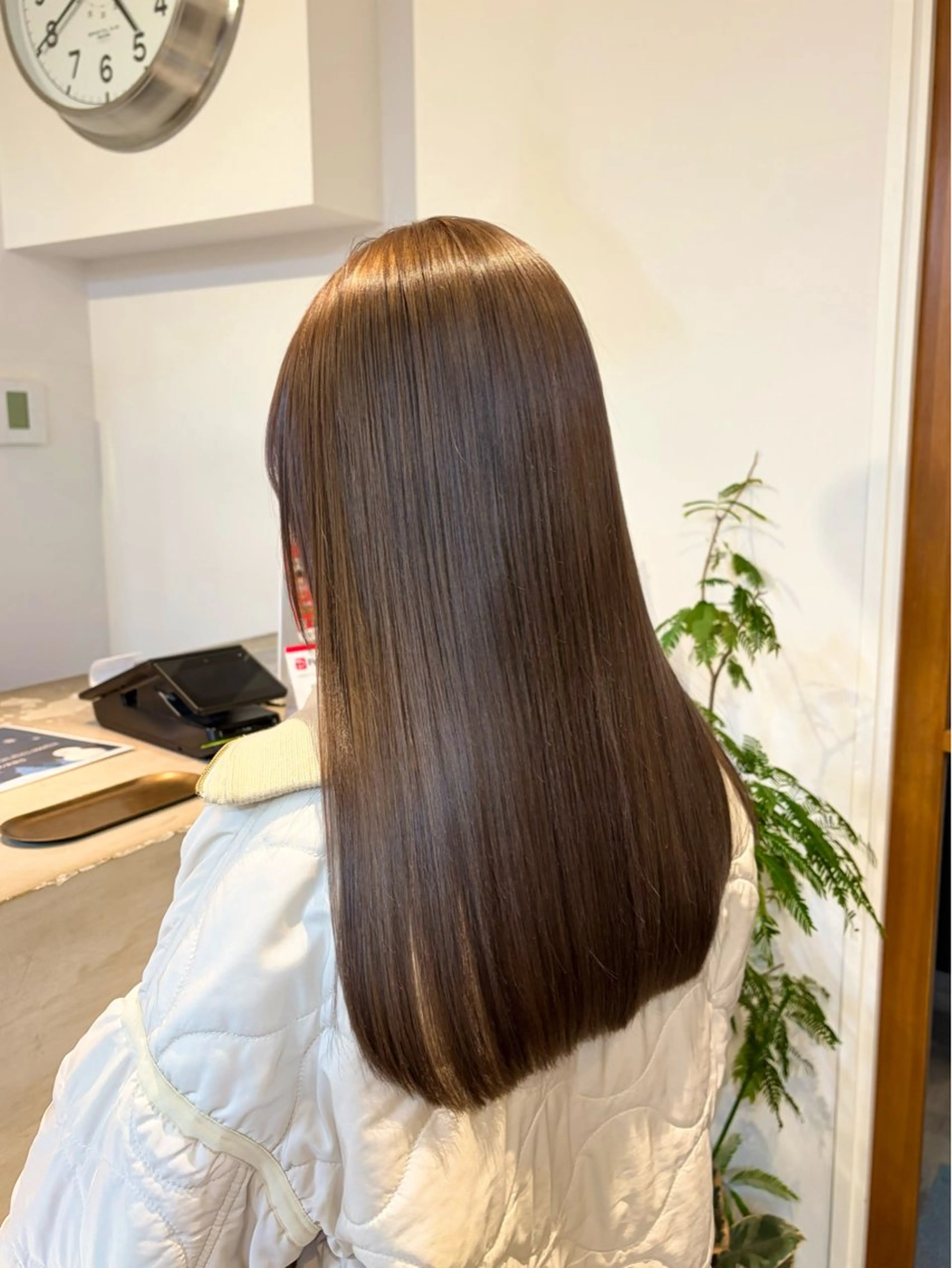 ロング カラー トリートメント 大谷 歩未のヘアスタイル
