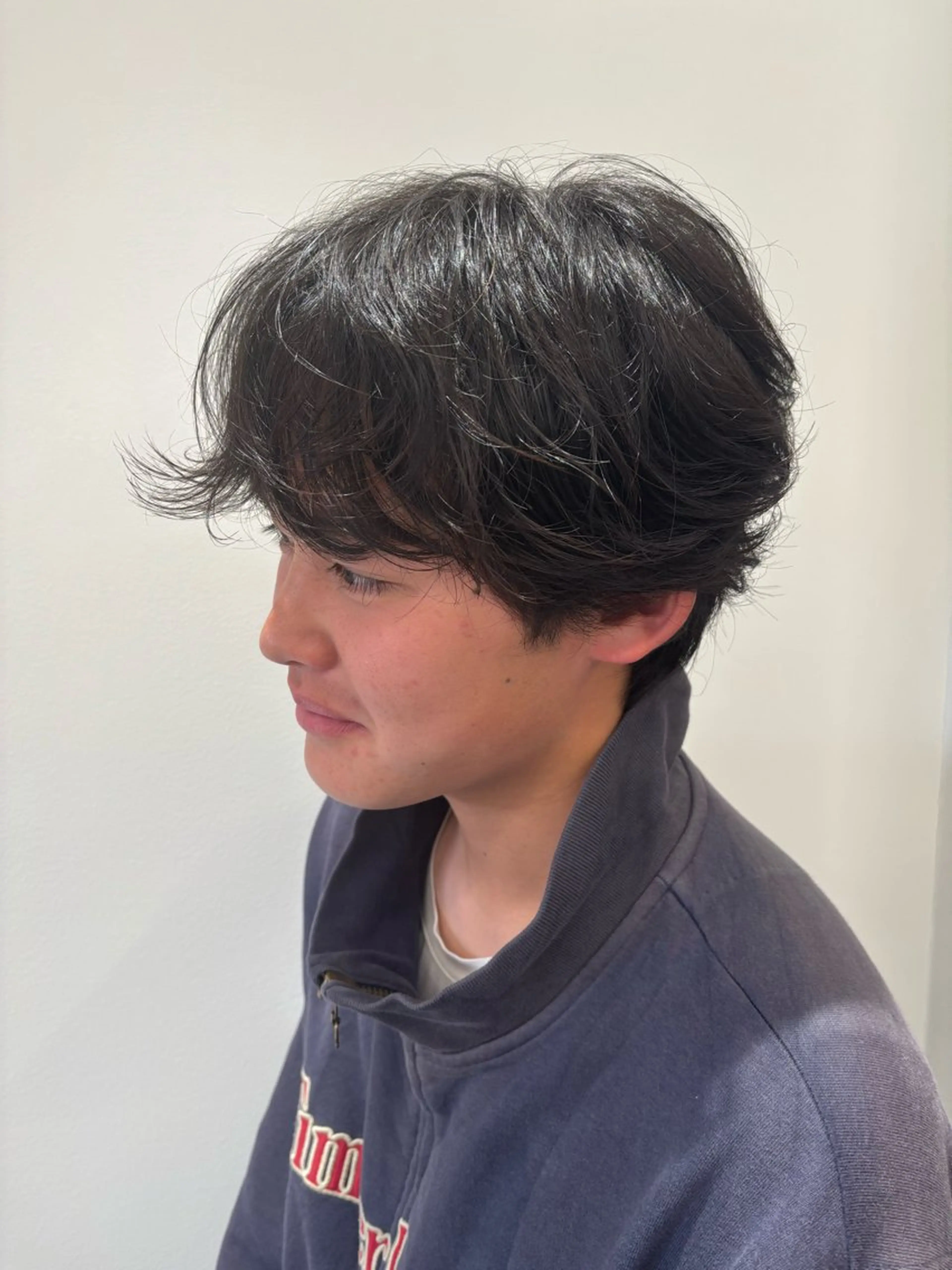 メンズ カット パーマ ミズノ アイ 🪅のヘアスタイル