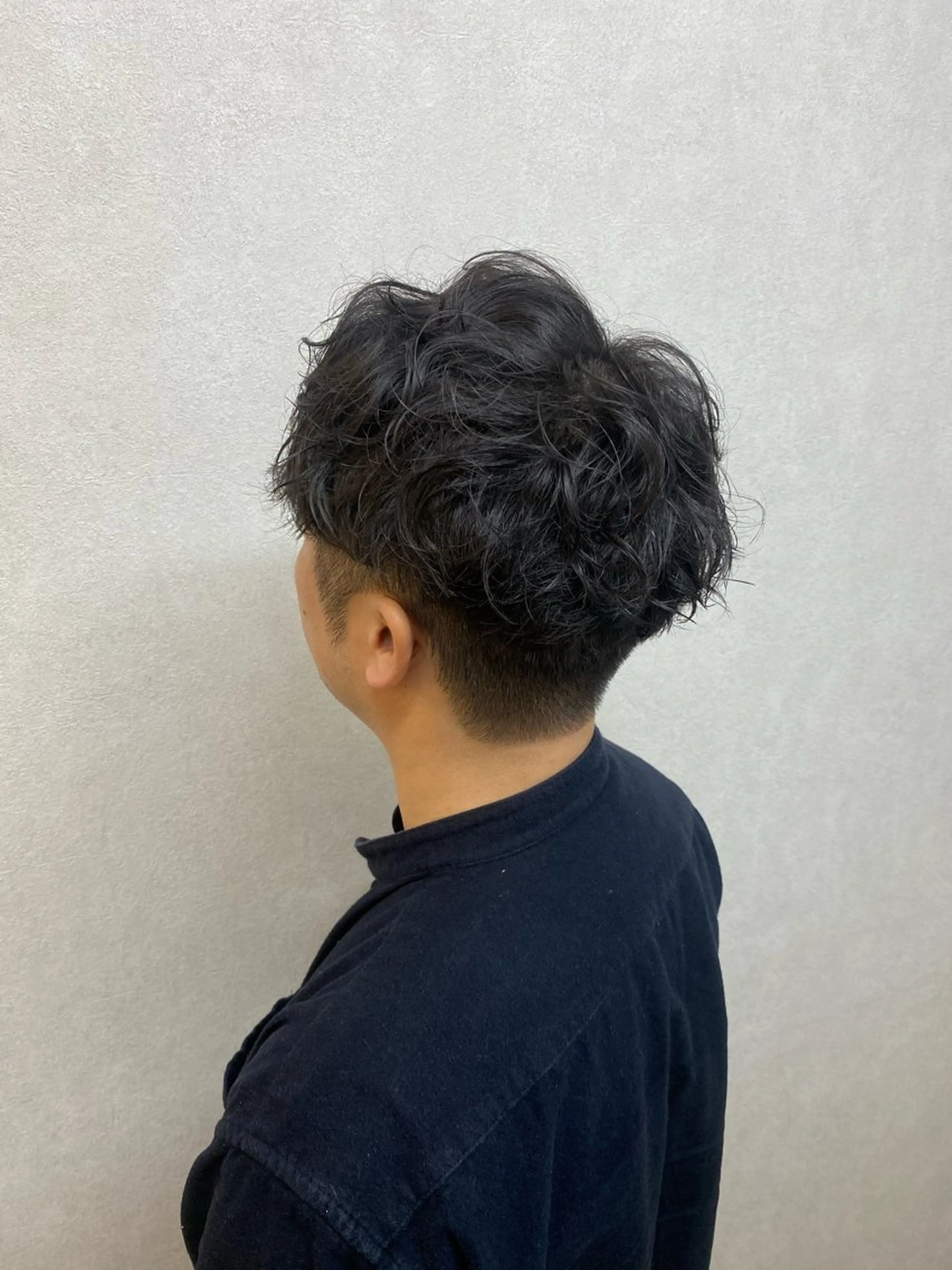 ショート パーマ メンズ メンズパーマ カット パーマ [メンズカット］日高 伸太朗tocca船橋のヘアスタイル