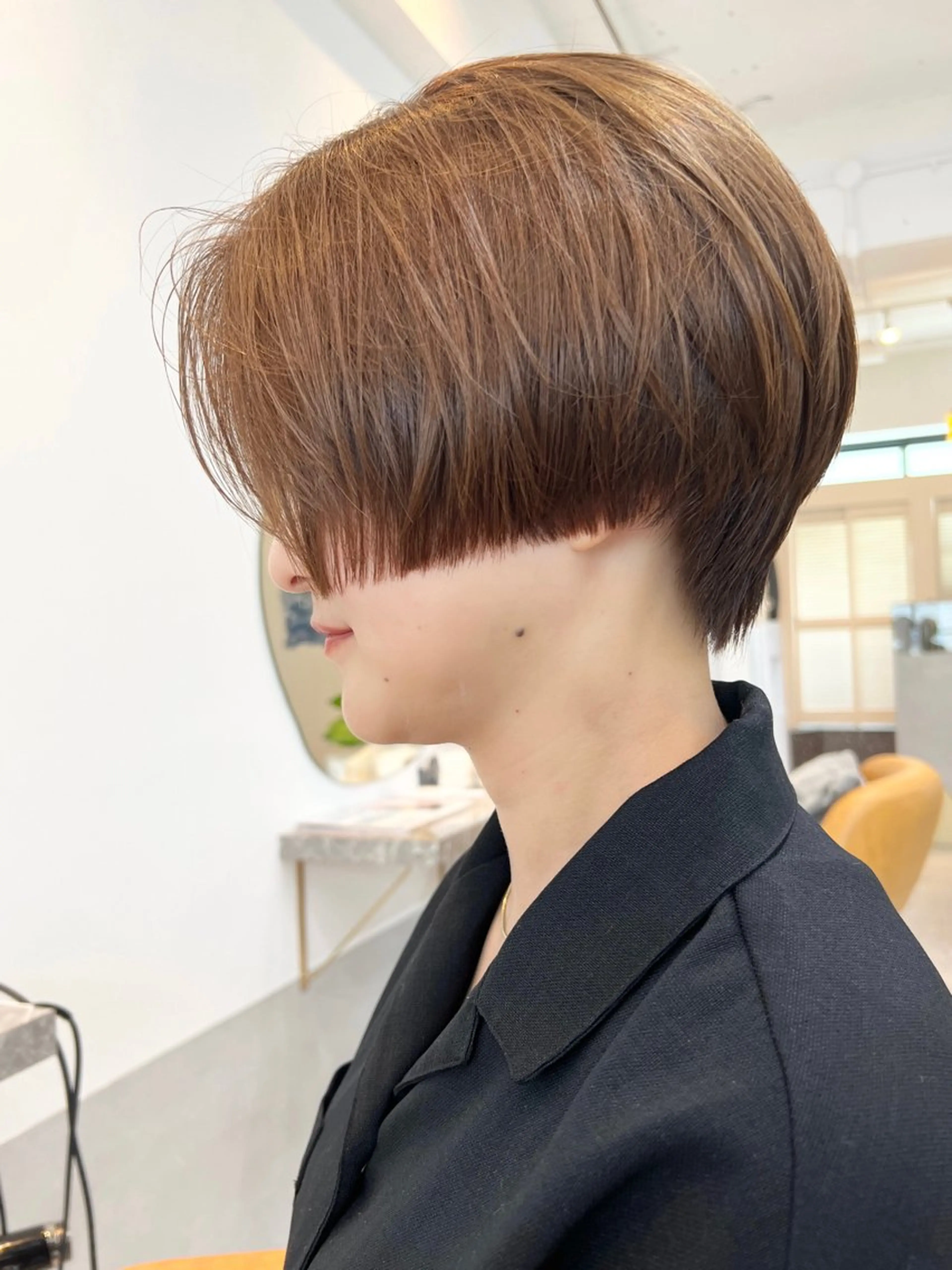 ショート f A ture.所属・《カット¥0》 朝山良徳のヘアスタイル