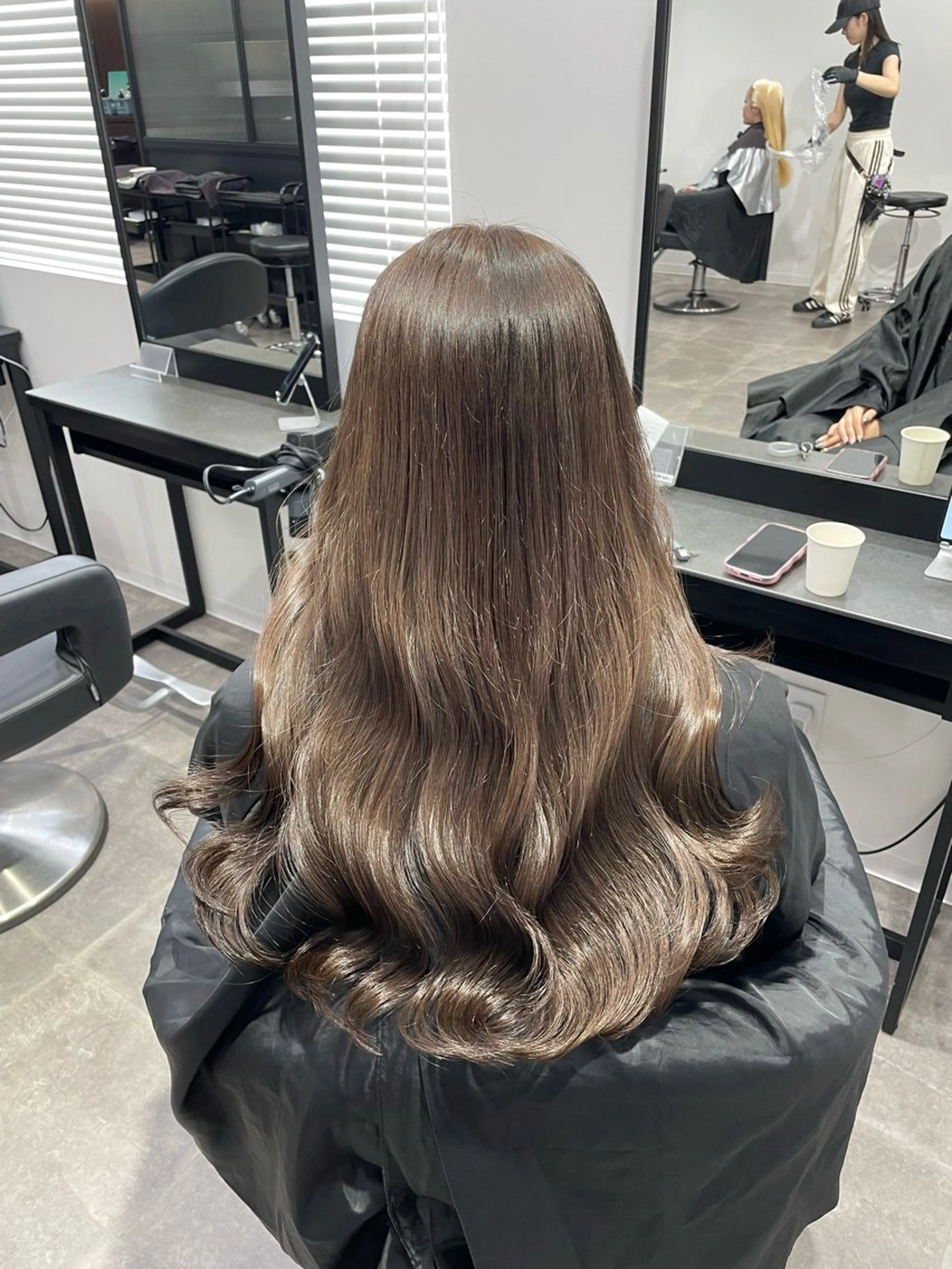 ロング カラー 🎀暖色/ラベンダー /paru🤍のヘアスタイル