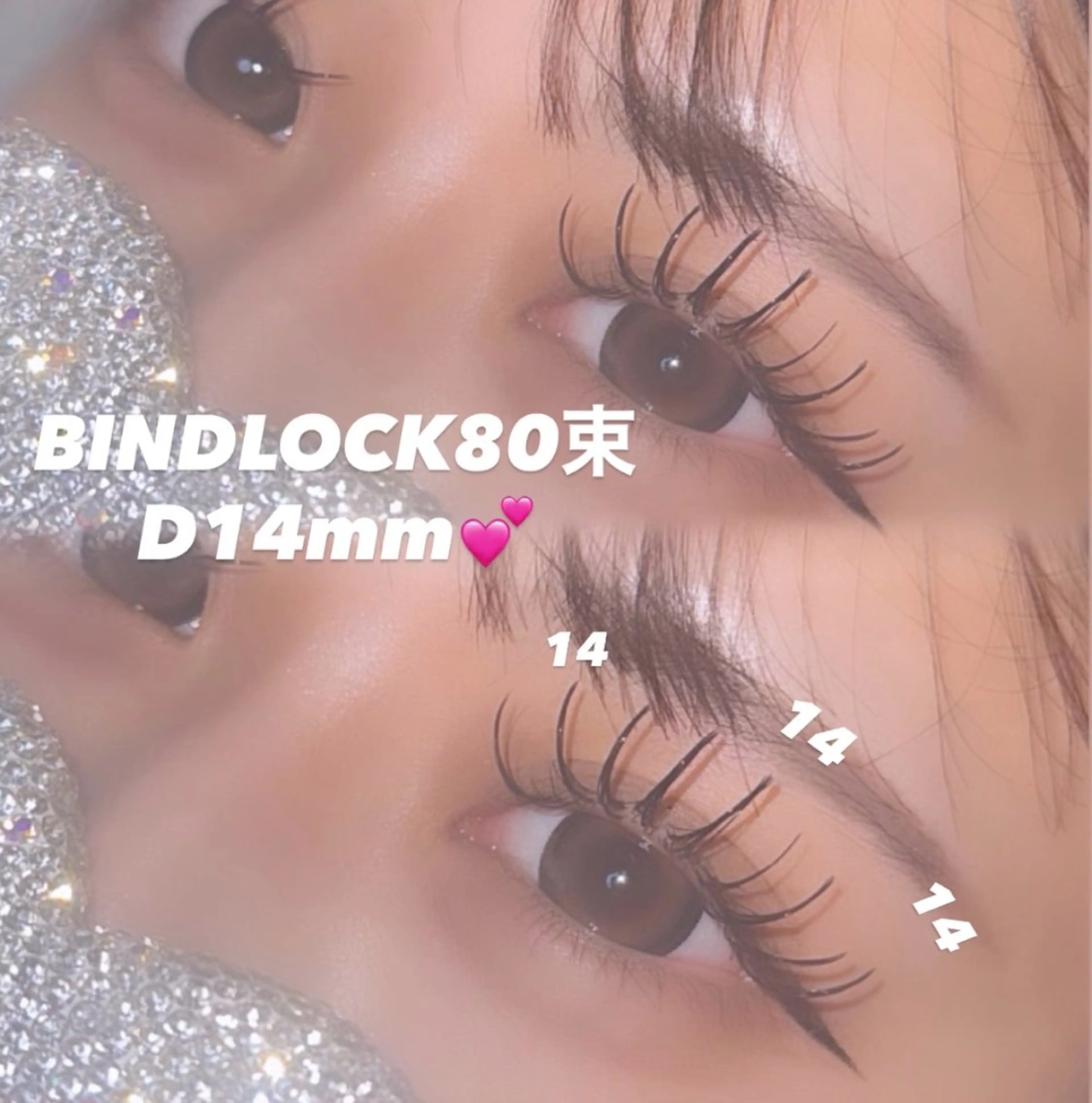 マツエク・マツパ BAMBI 🖤honoのマツエク・マツパデザイン