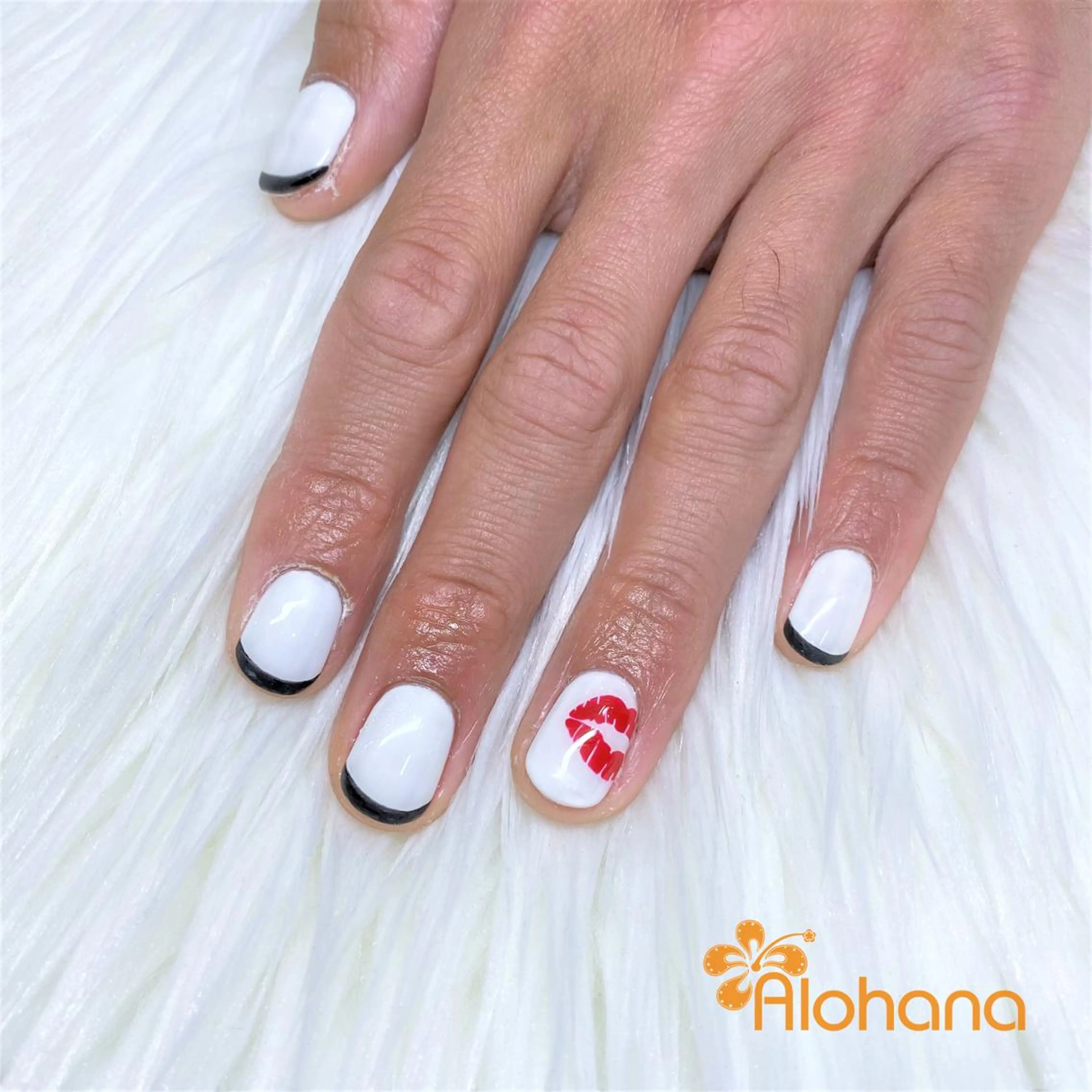 メンズ ネイル ハンドネイル Alohana Minaのネイルデザイン