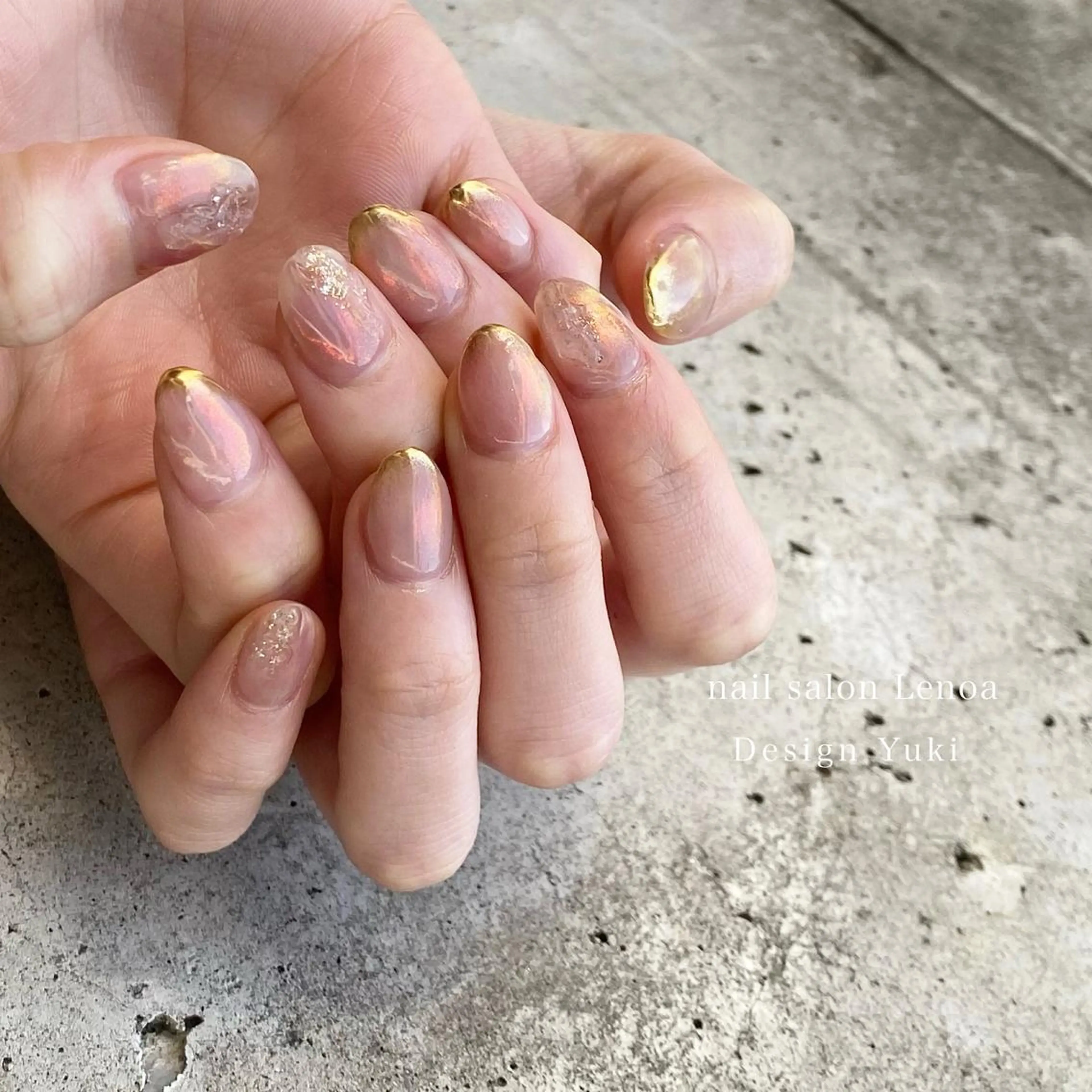 ネイル ハンドネイル Lenoa Yukiのネイルデザイン