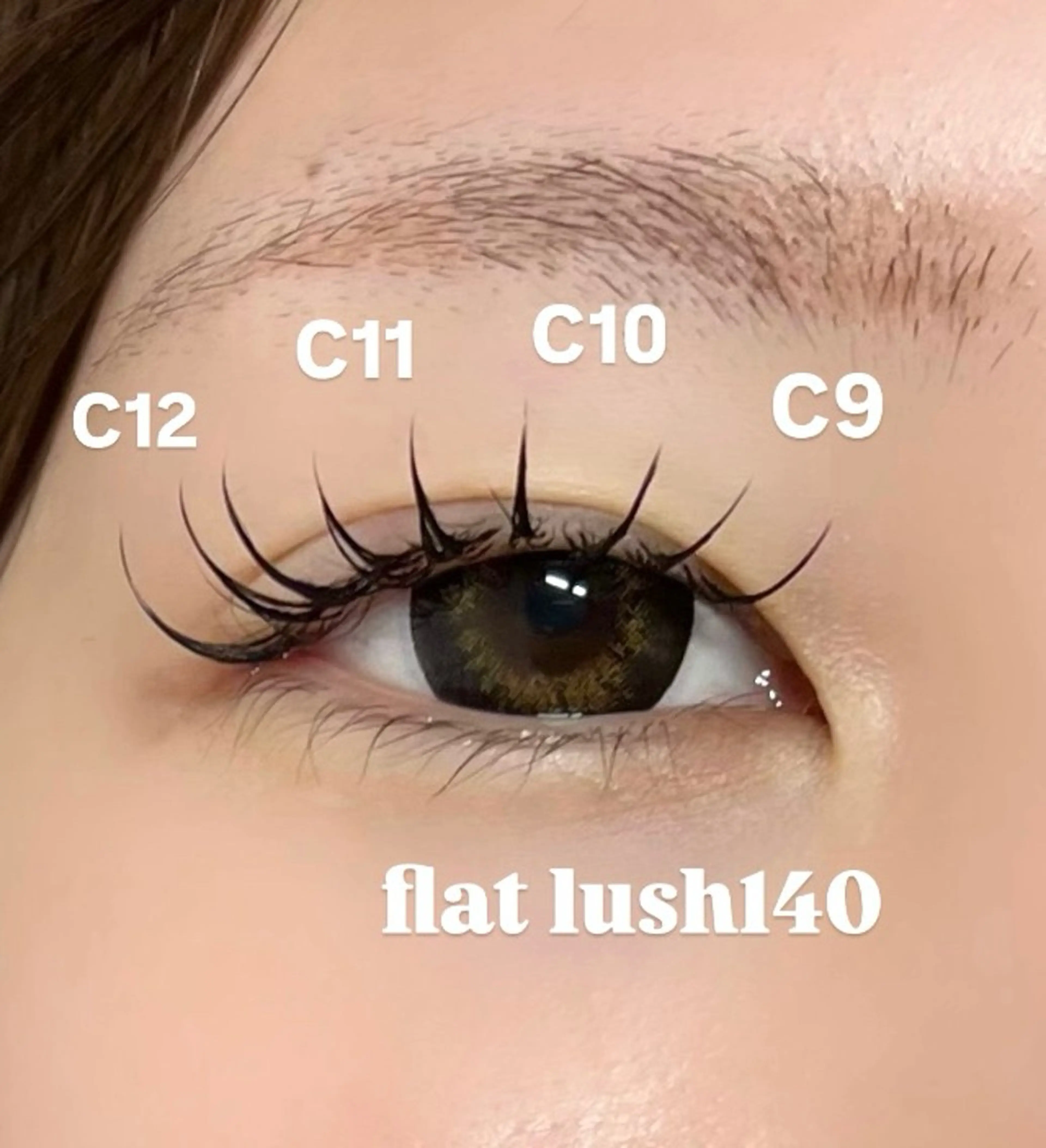 マツエク・マツパ sol soraのマツエク・マツパデザイン