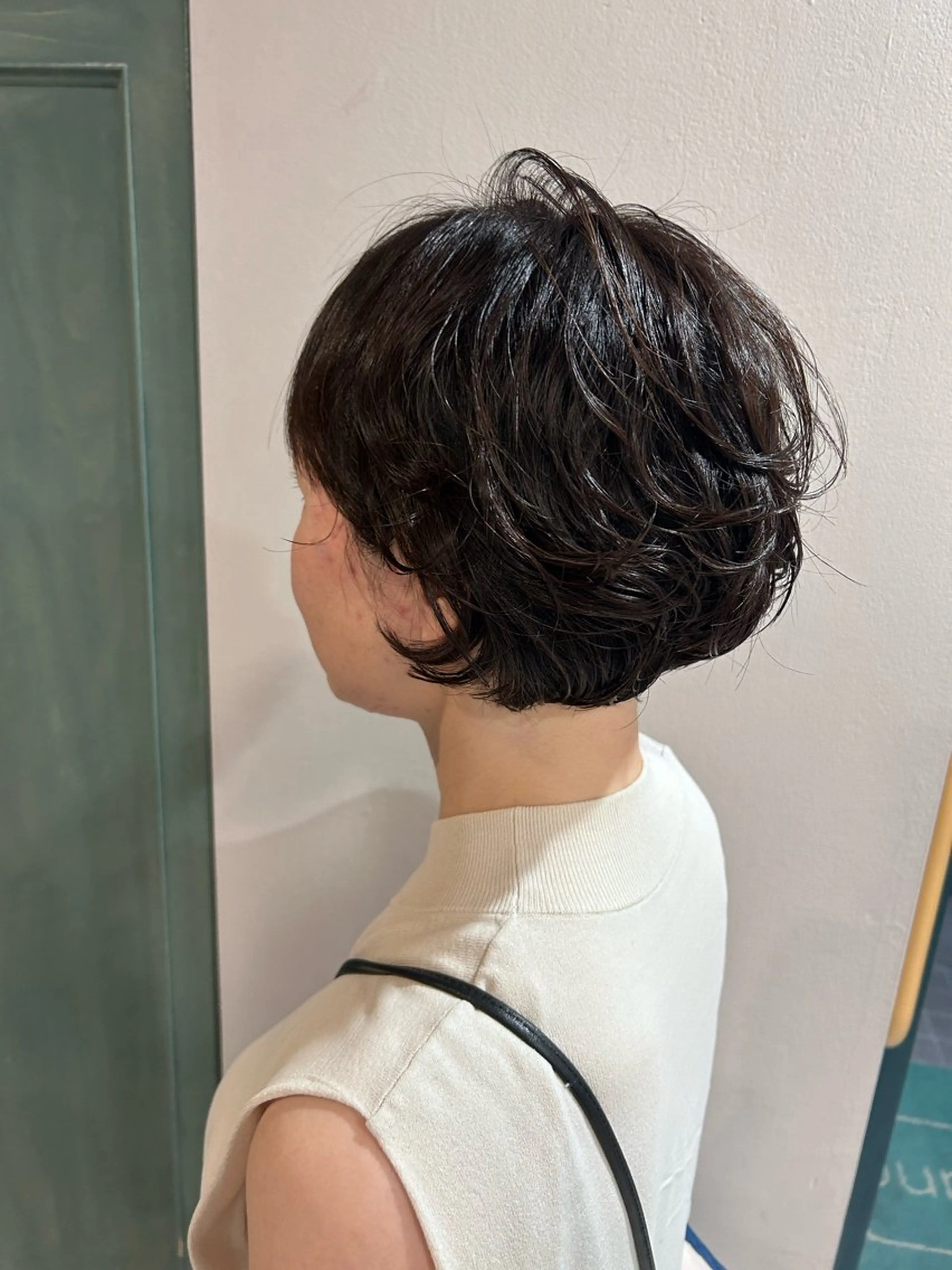 ショート パーマ 白髪ぼかし/ショート 特化🌟サトウユキのヘアスタイル