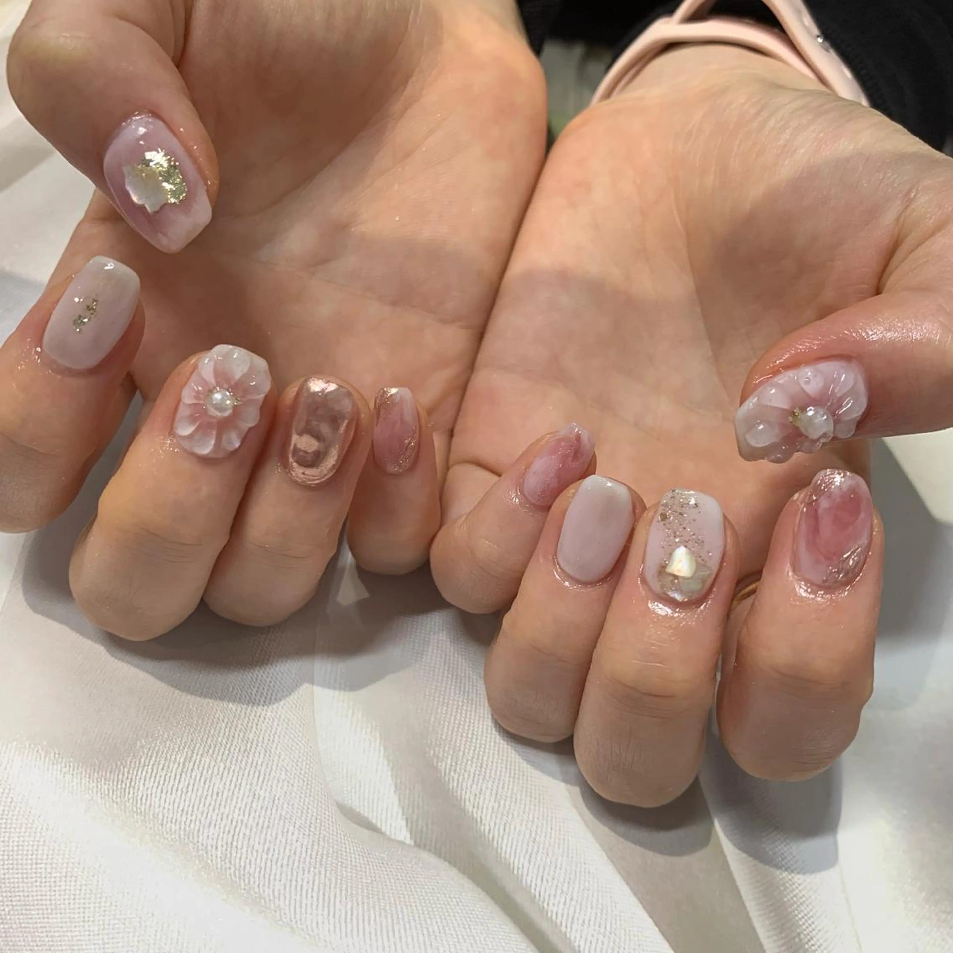 ネイル ぷっくりネイル マキノ ユイのネイルデザイン