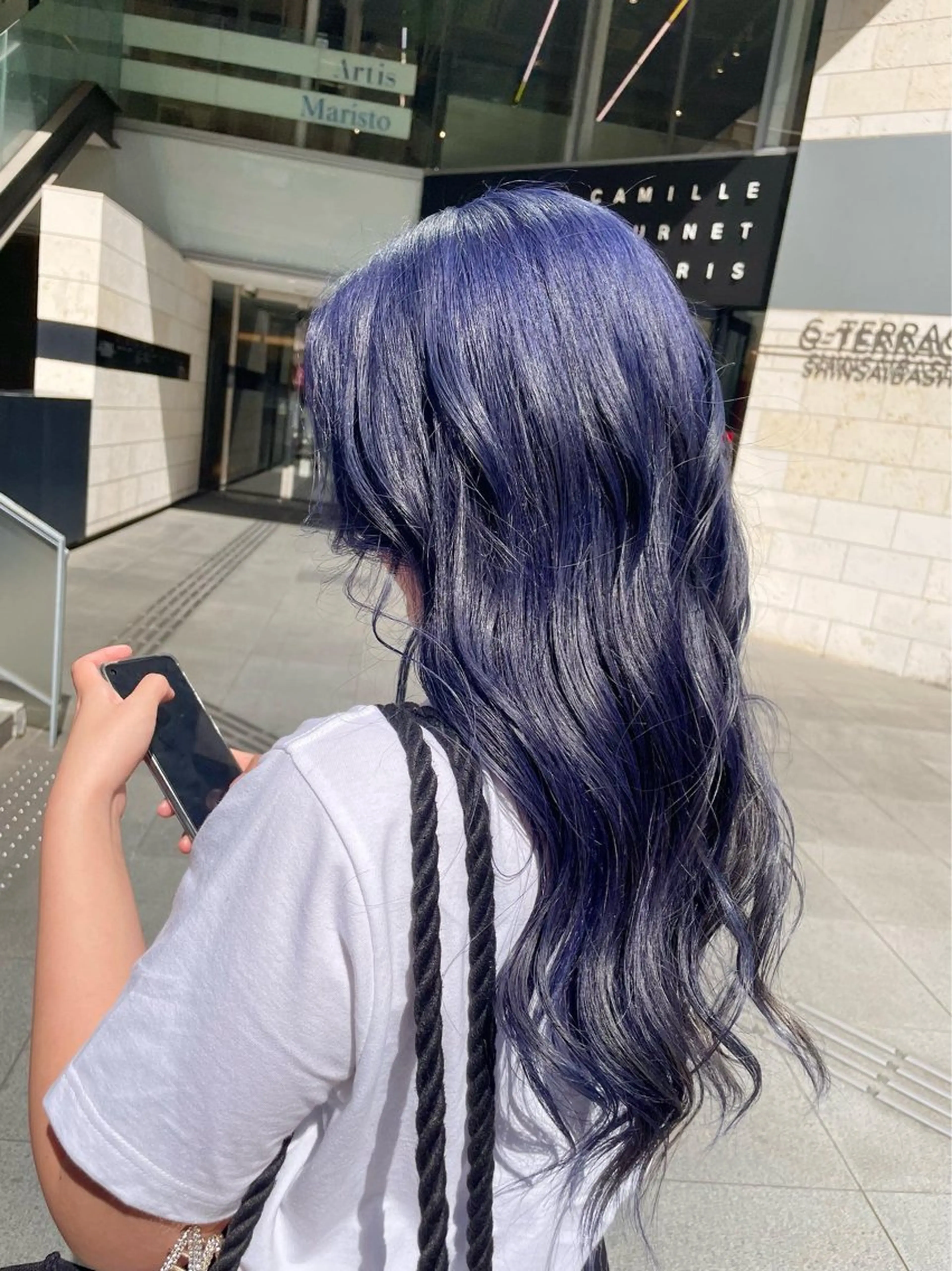 ロング カット ヘアカラー トリートメント ハイトーン/ブリーチ 🧁soraのヘアスタイル