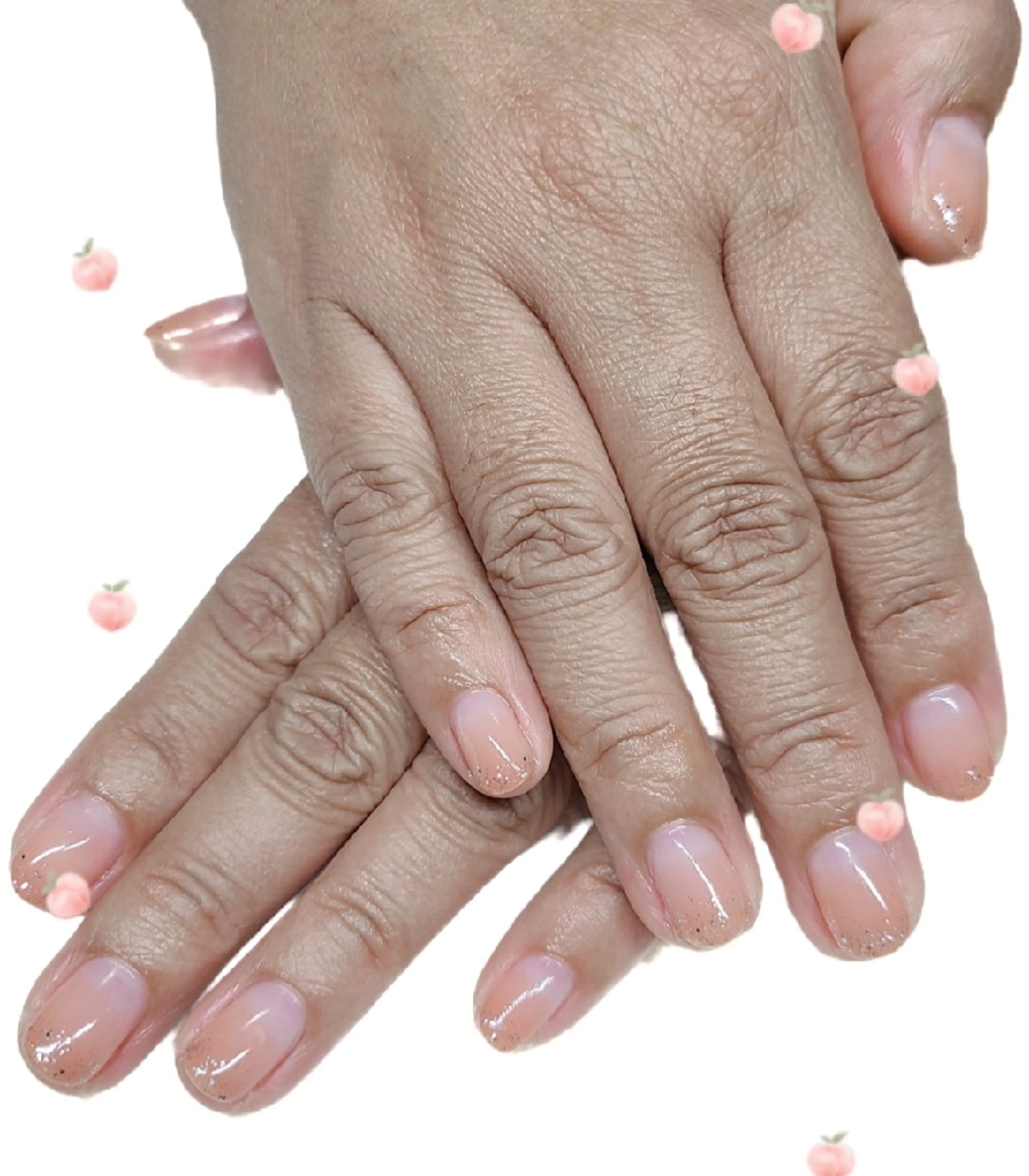 ネイル グラデーション ラメ(グリッター) ハンドネイル 52 nailのネイルデザイン