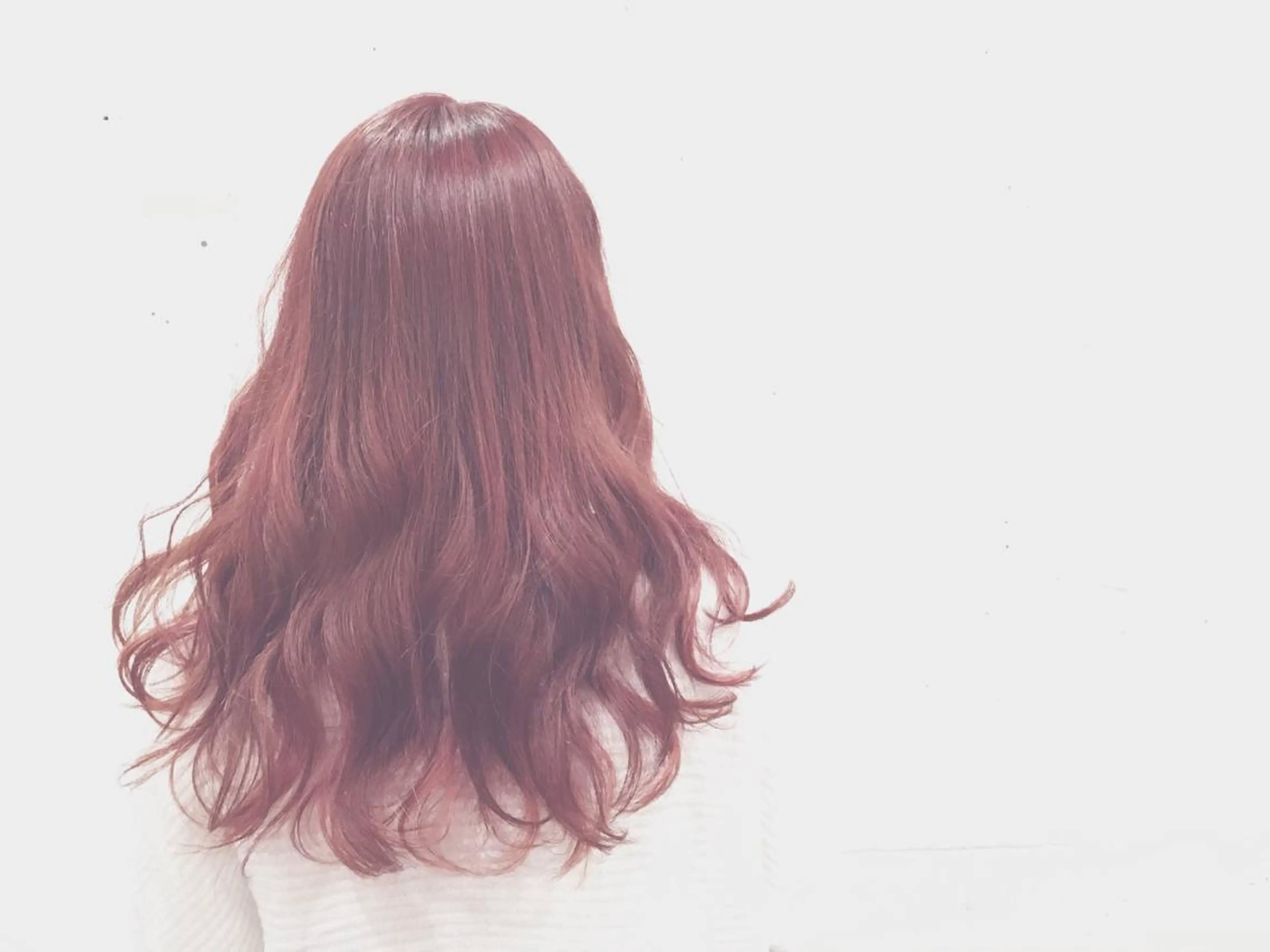 ロング カラー アッシュ グラデーションカラー インナーカラー ピンクカラー ピンクアッシュ てんま さやかのヘアスタイル