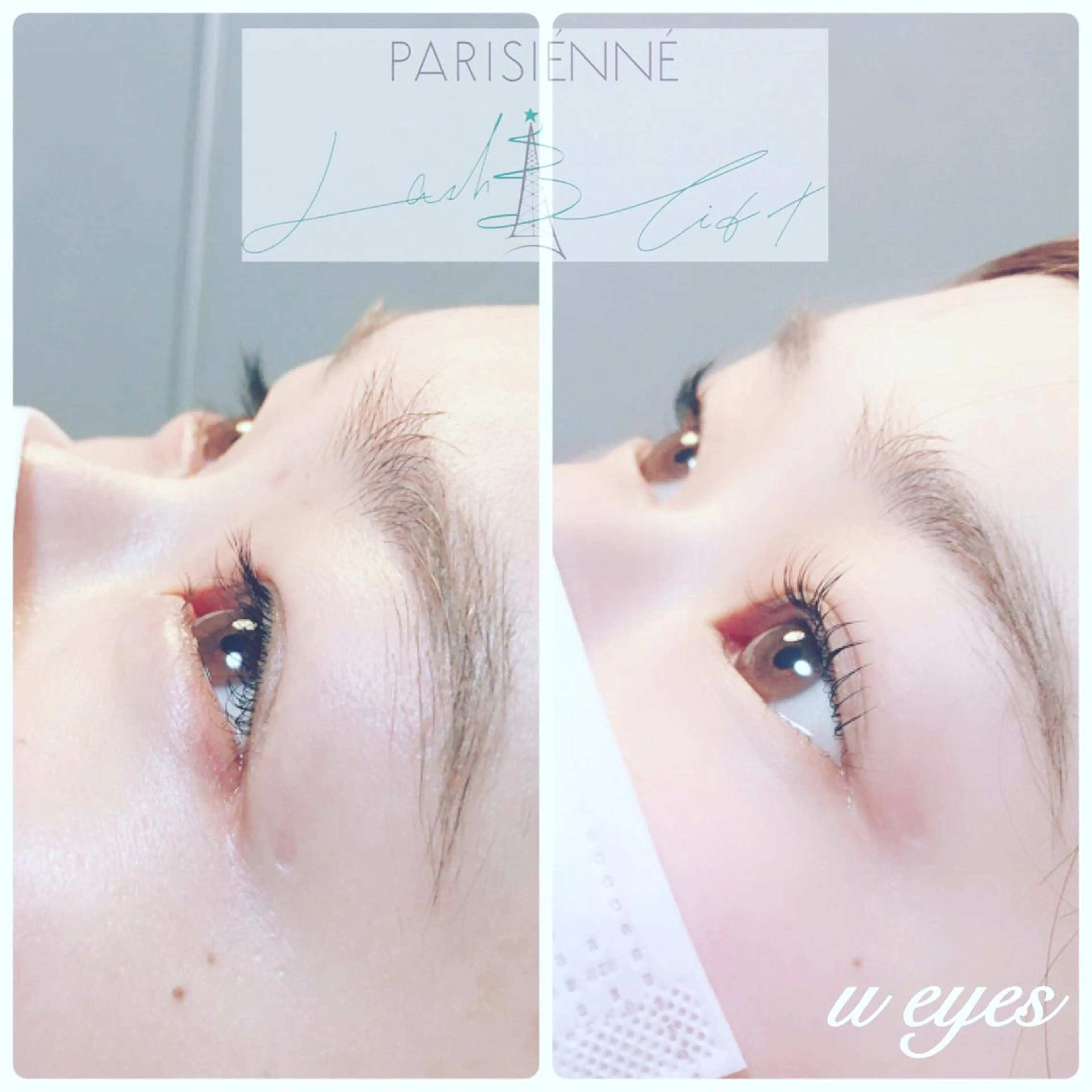 マツエク・マツパ パリジェンヌラッシュリフト u eyesのマツエク・マツパデザイン