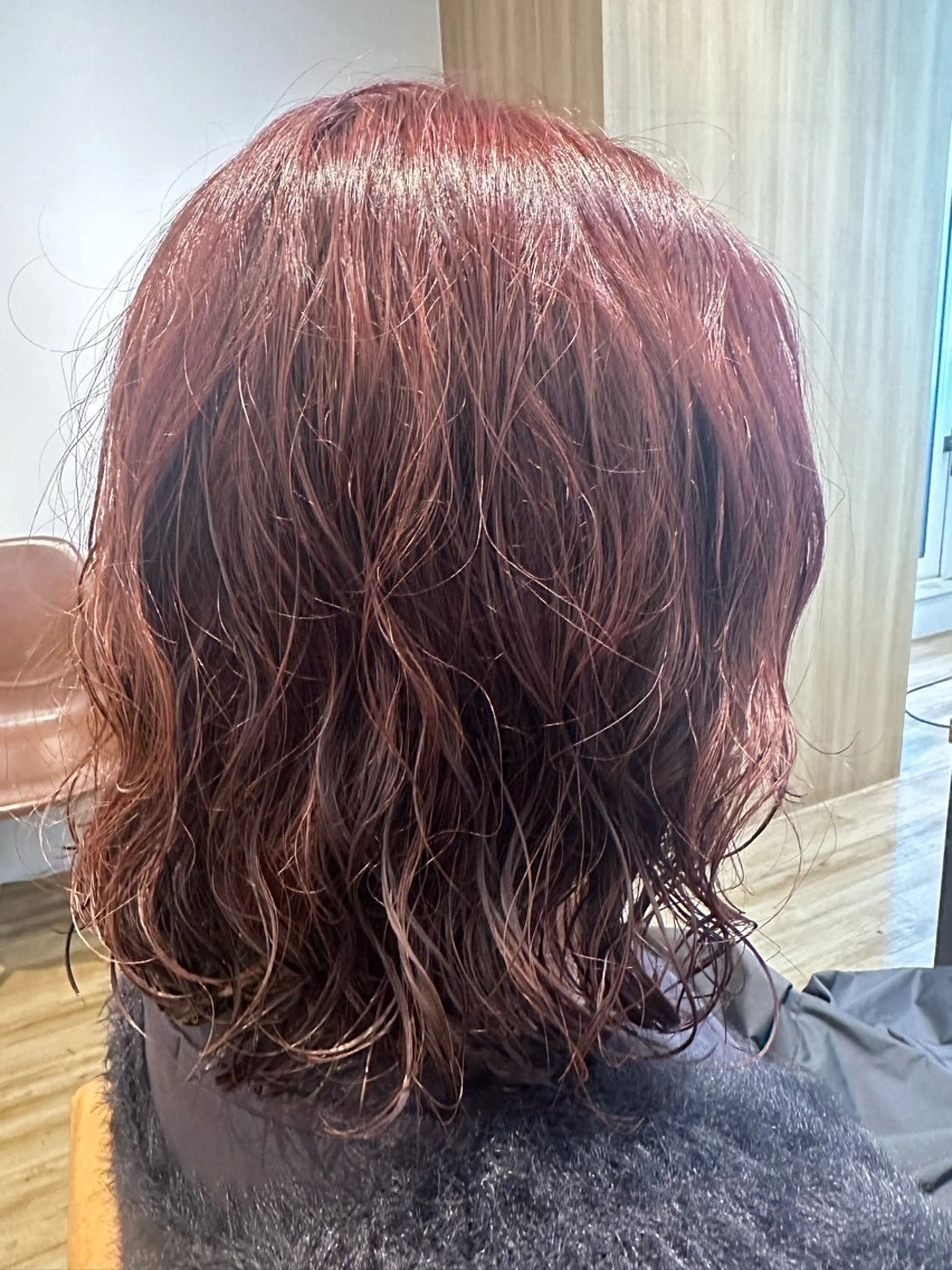 ミディアム カラー パーマ カット ヘアカラー パーマ トリートメント ✨✂️Nori ✂️✨のヘアスタイル