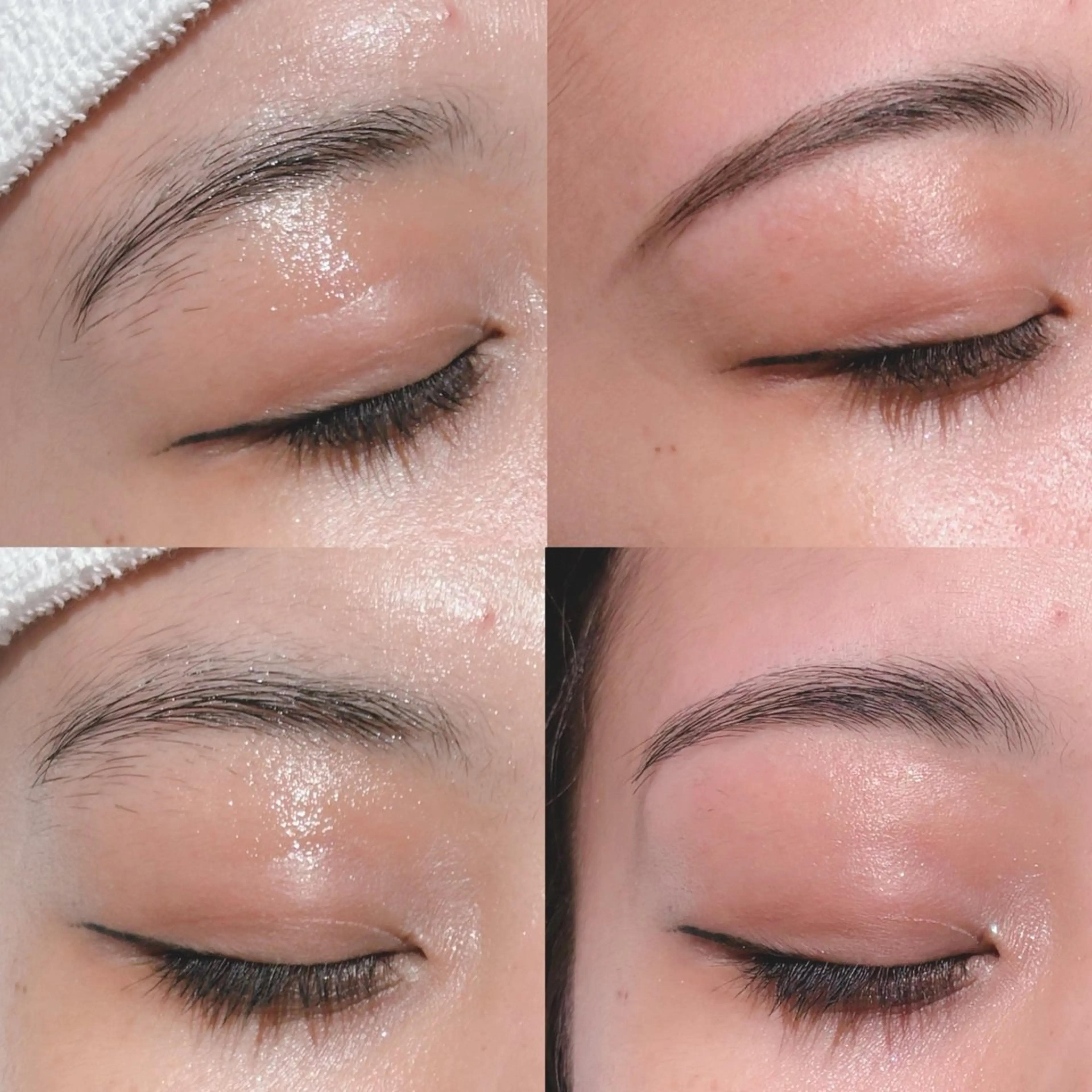 アイブロウ オリーブ/韓国風 まつパ/himariのヘアスタイル