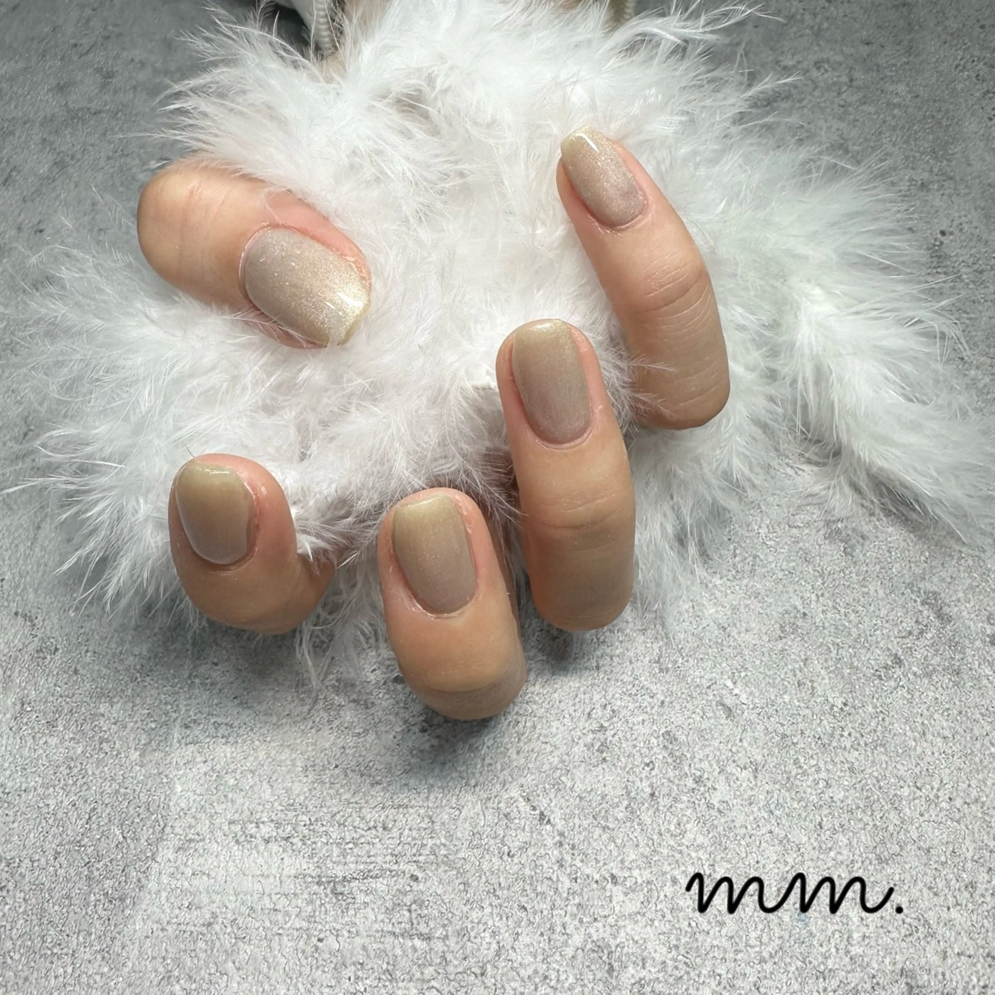 ネイル ハンドネイル 🩷🩵mm.大宮 Riyo🧸🩵🩷のネイルデザイン