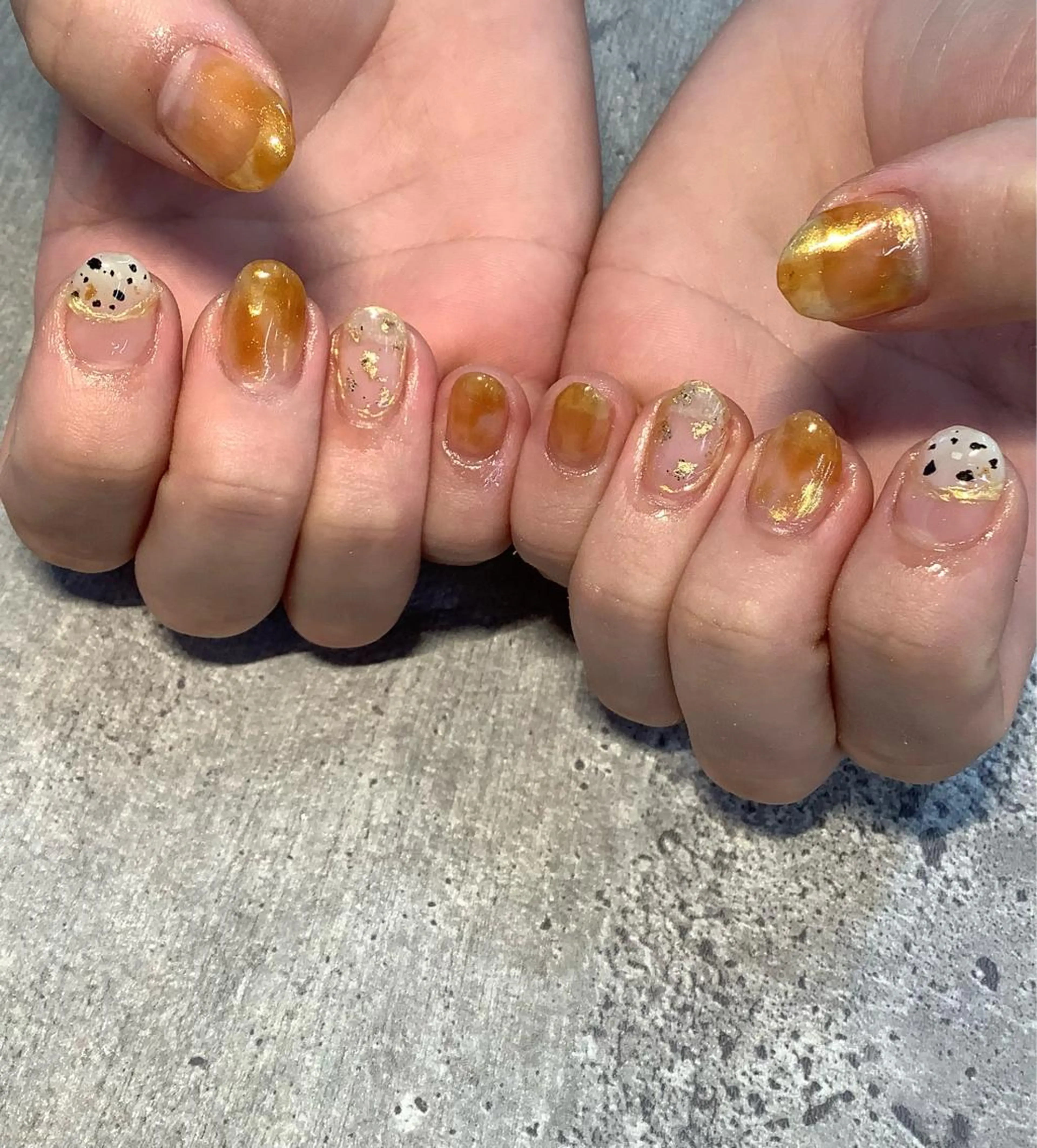 ネイル ハンドネイル 横尾 麻里のネイルデザイン