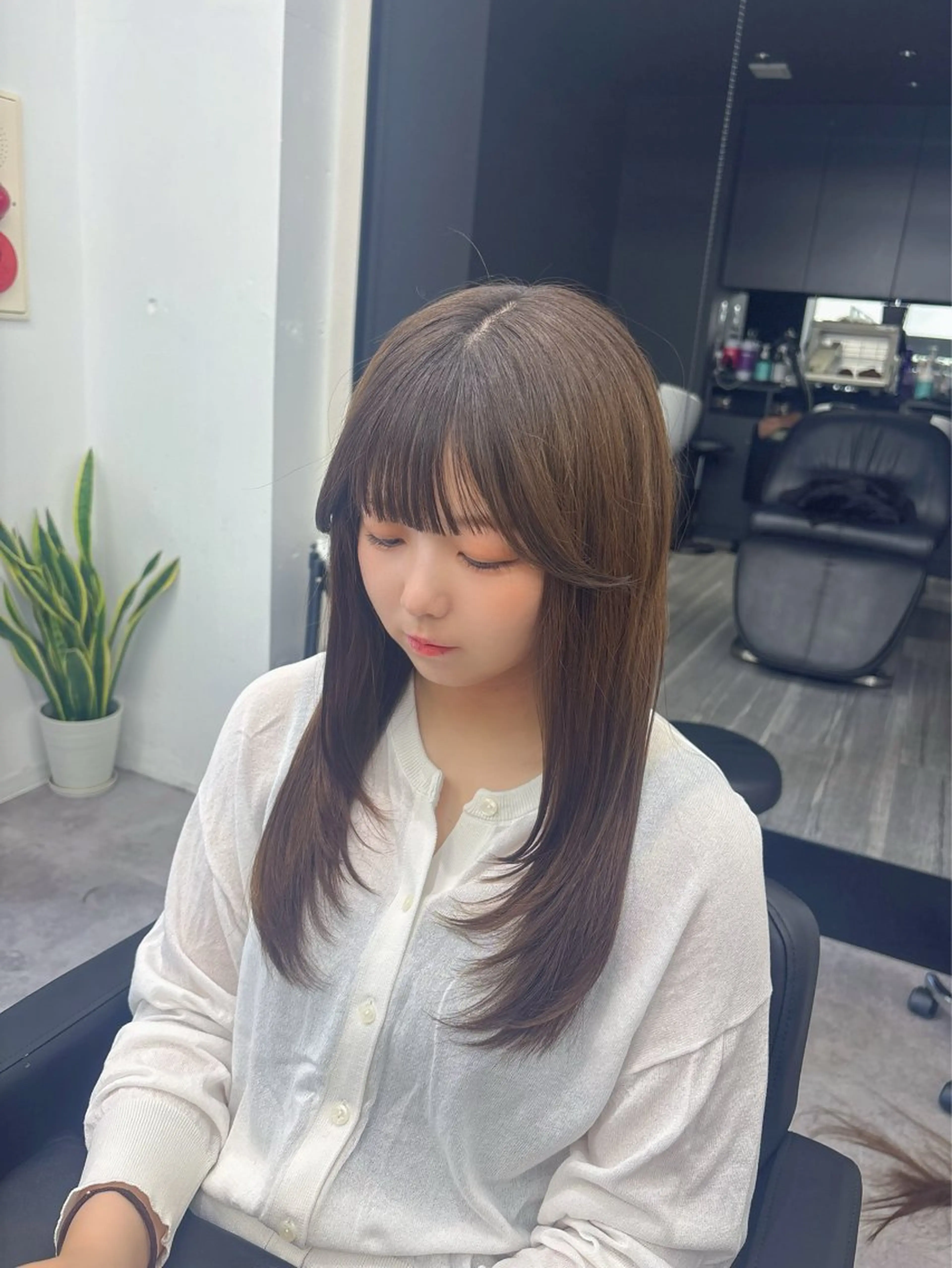 ロング カット COCO .のヘアスタイル