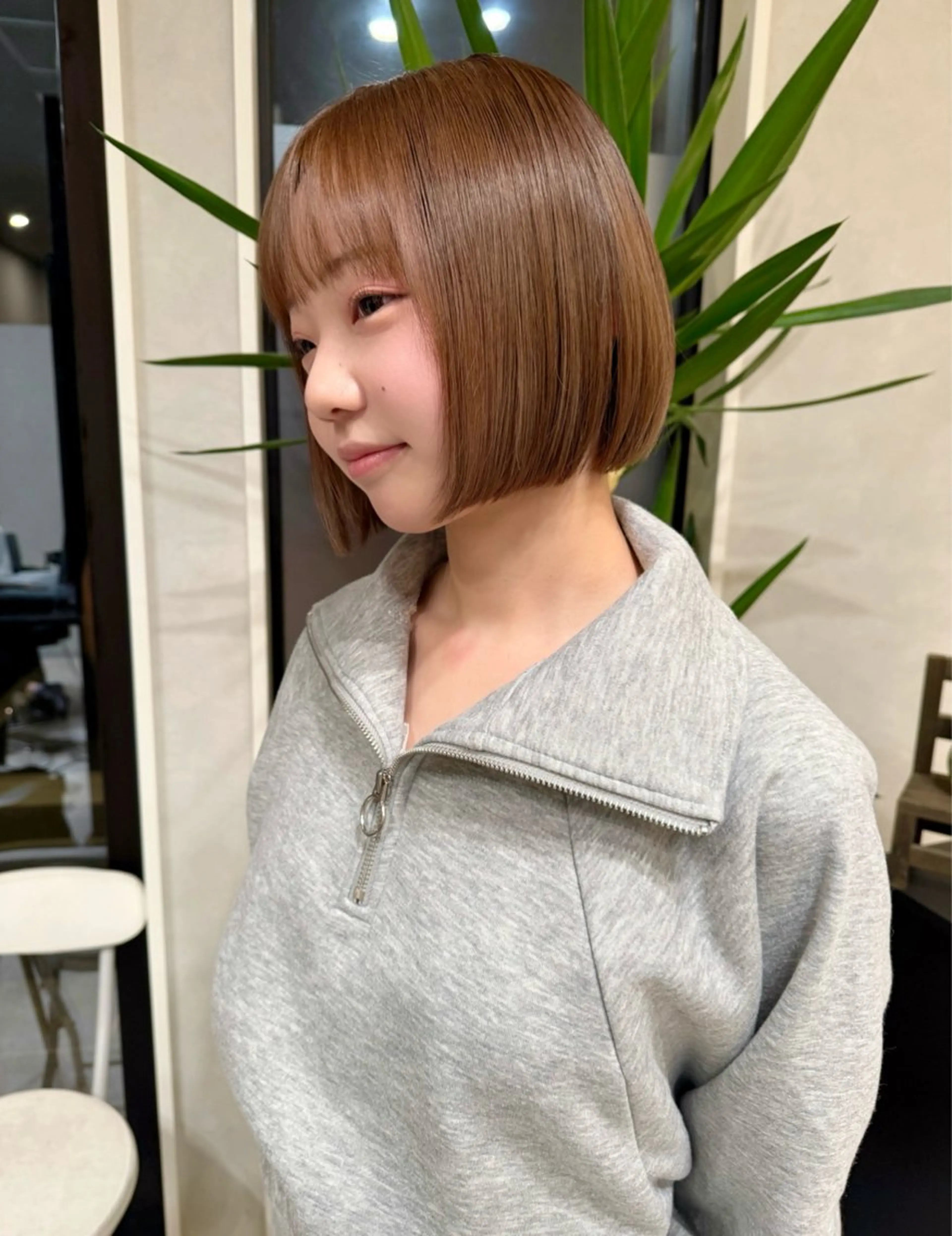 カラー カラーモデル募集♥️ 玲奈のヘアスタイル