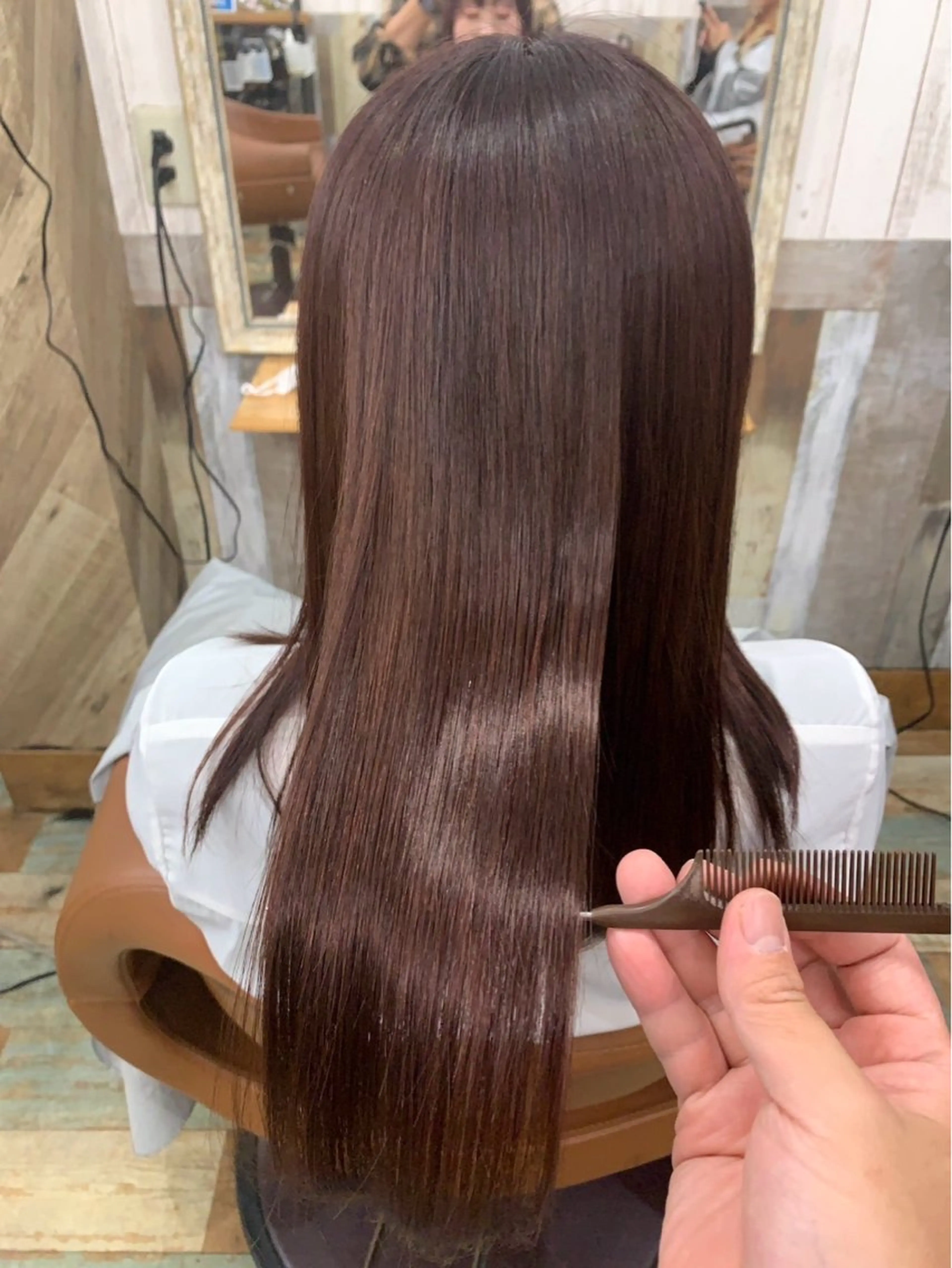 セミロング カラー Hair's RooMのヘアスタイル