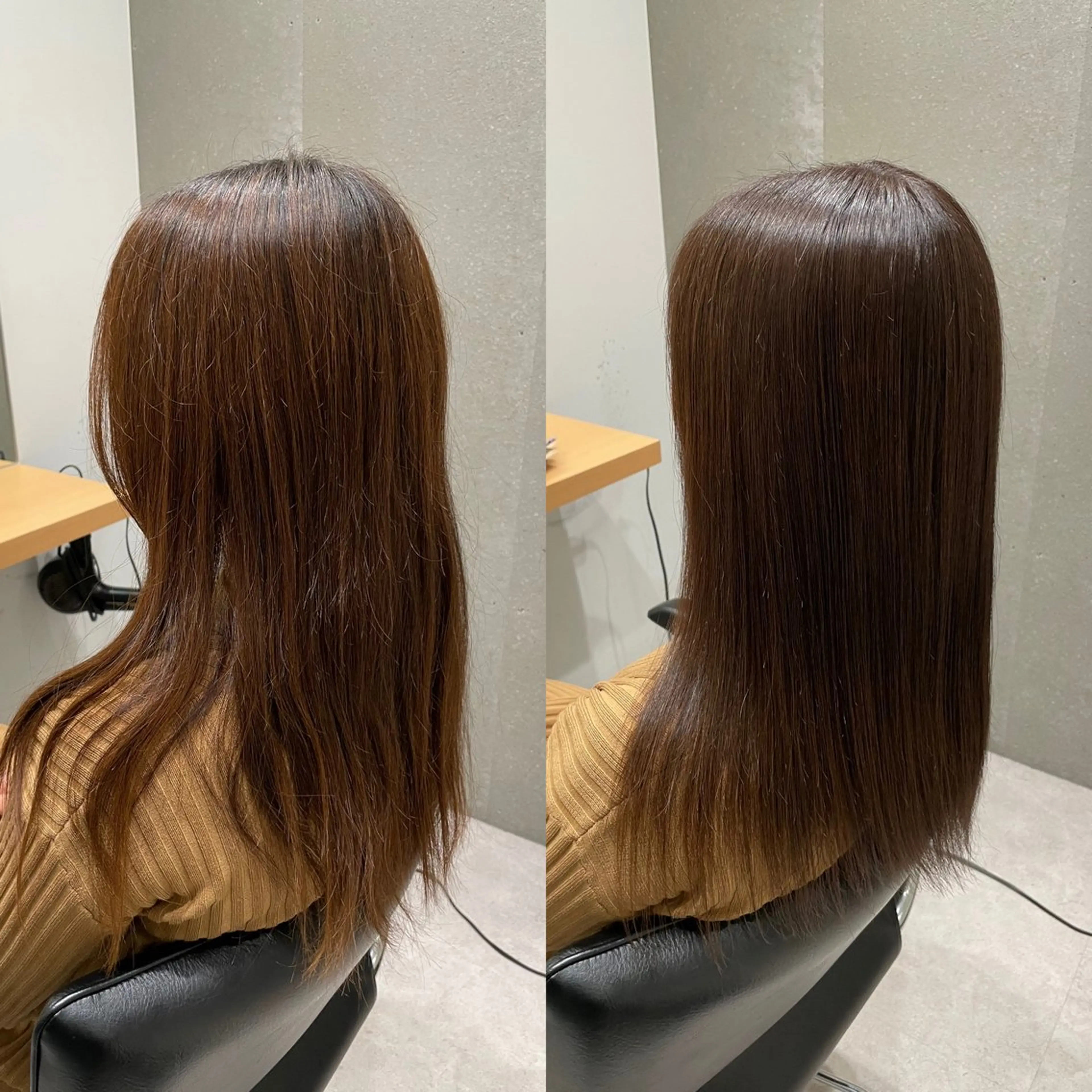 ミディアム カラー 透明感カラー 髪質改善 トリートメント カット ヘアカラー トリートメント 髪質改善ヘアケア 艶髪特化/上田のヘアスタイル