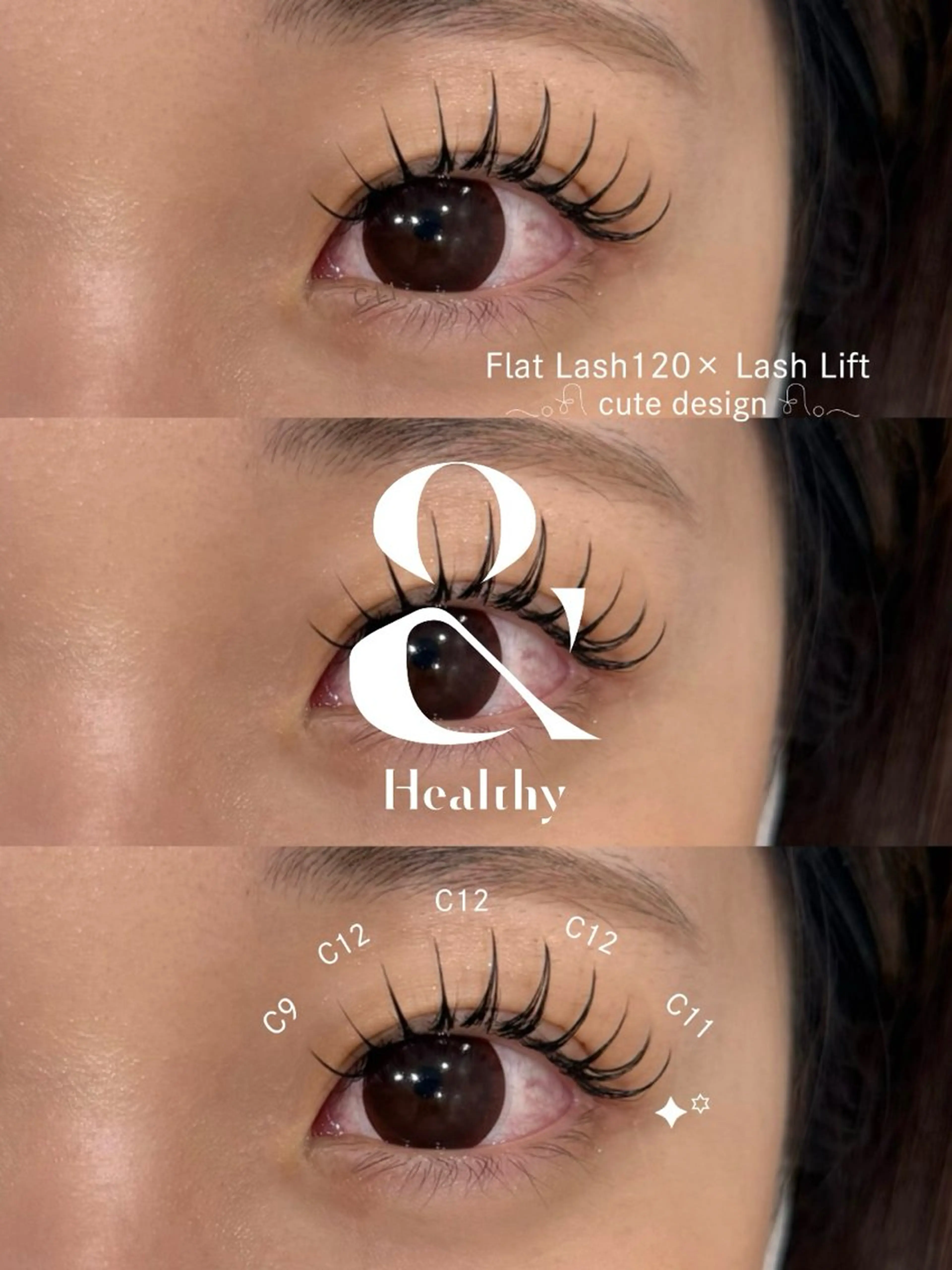 マツエク・マツパ マツエク epill Lenna .🦋のマツエク・マツパデザイン