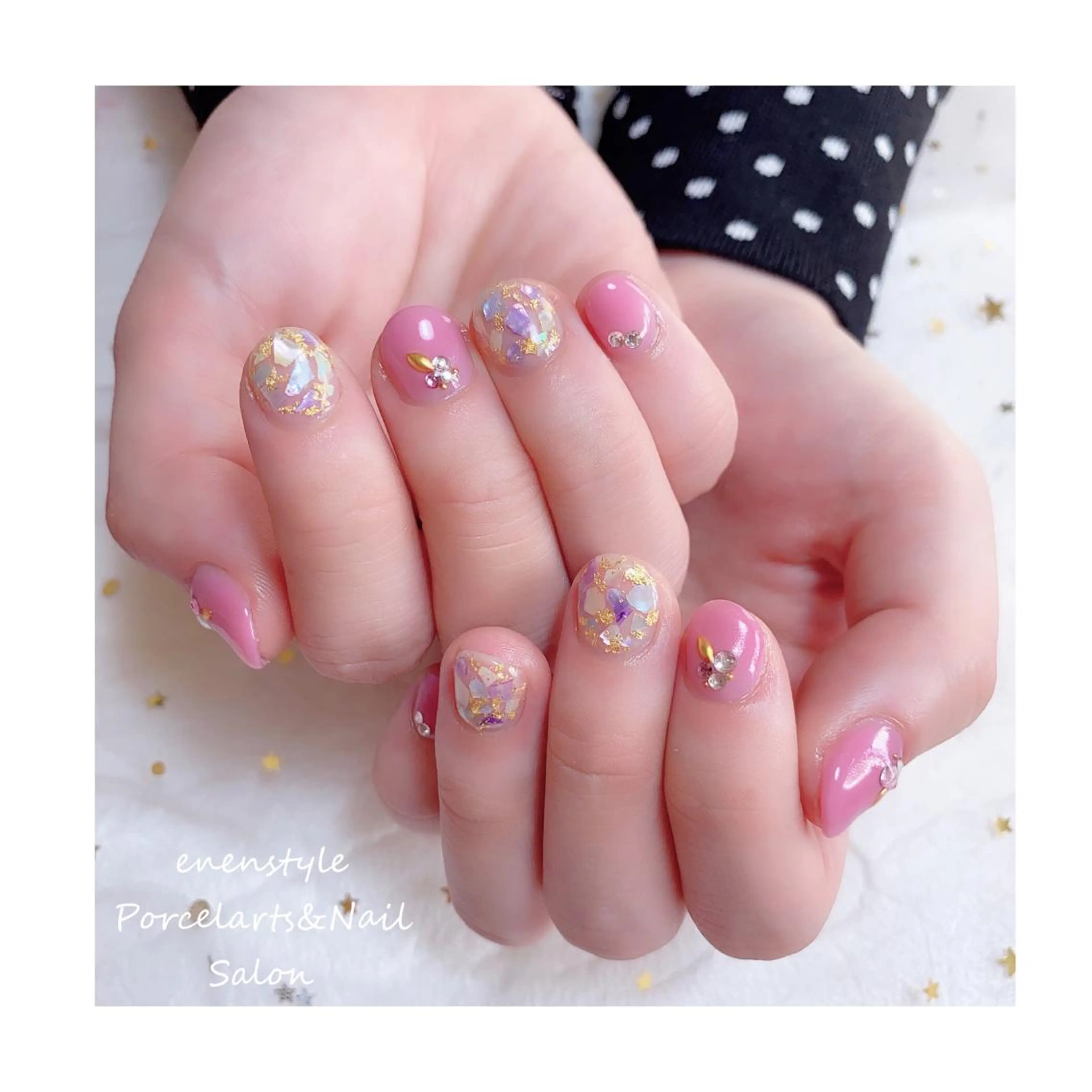 ショート ネイル ジェルネイル ニュアンスネイル オフィスネイル ワンカラーネイル パラジェル ハンドネイル 👑enen style👑のネイルデザイン