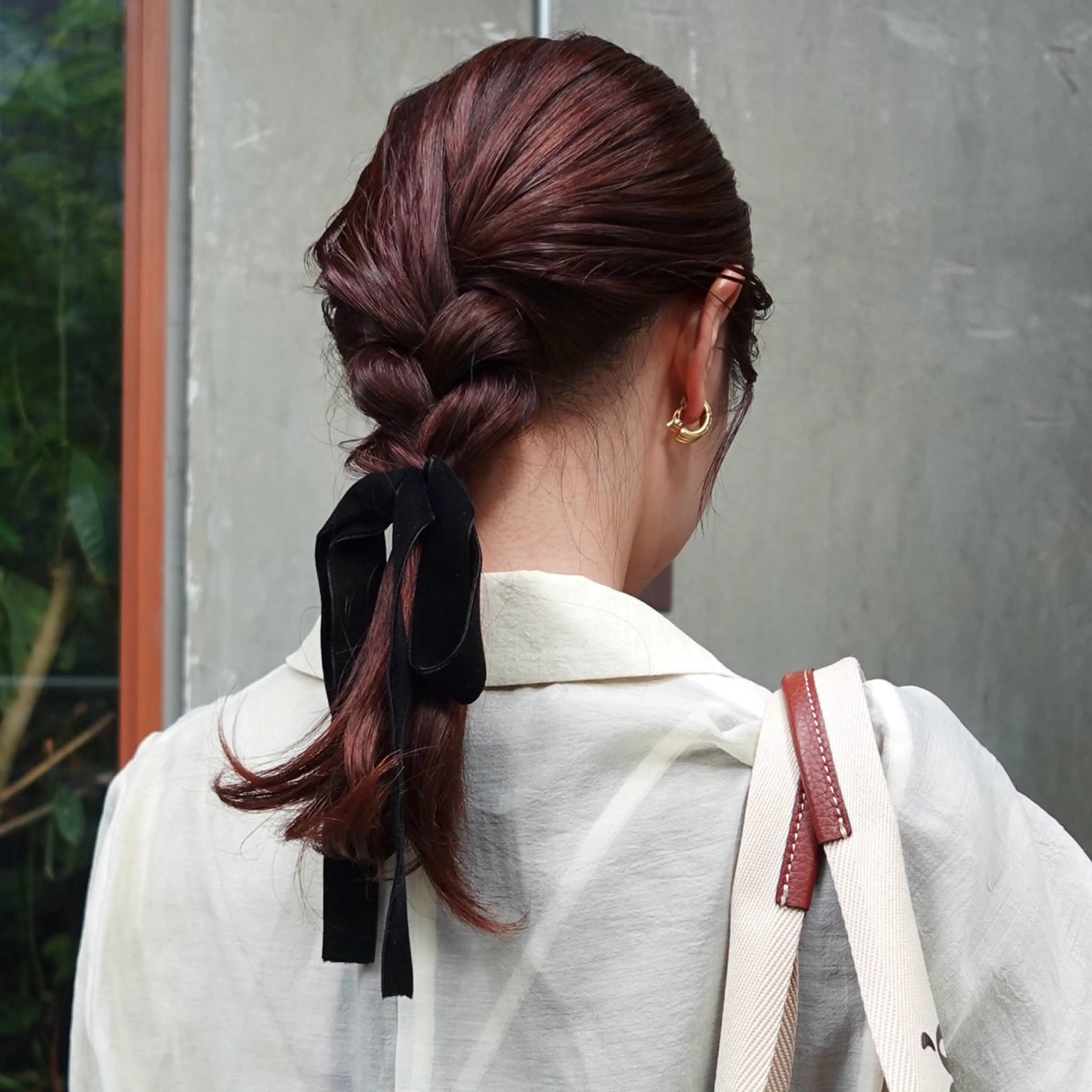 ロング カラー MUKU リカのヘアスタイル