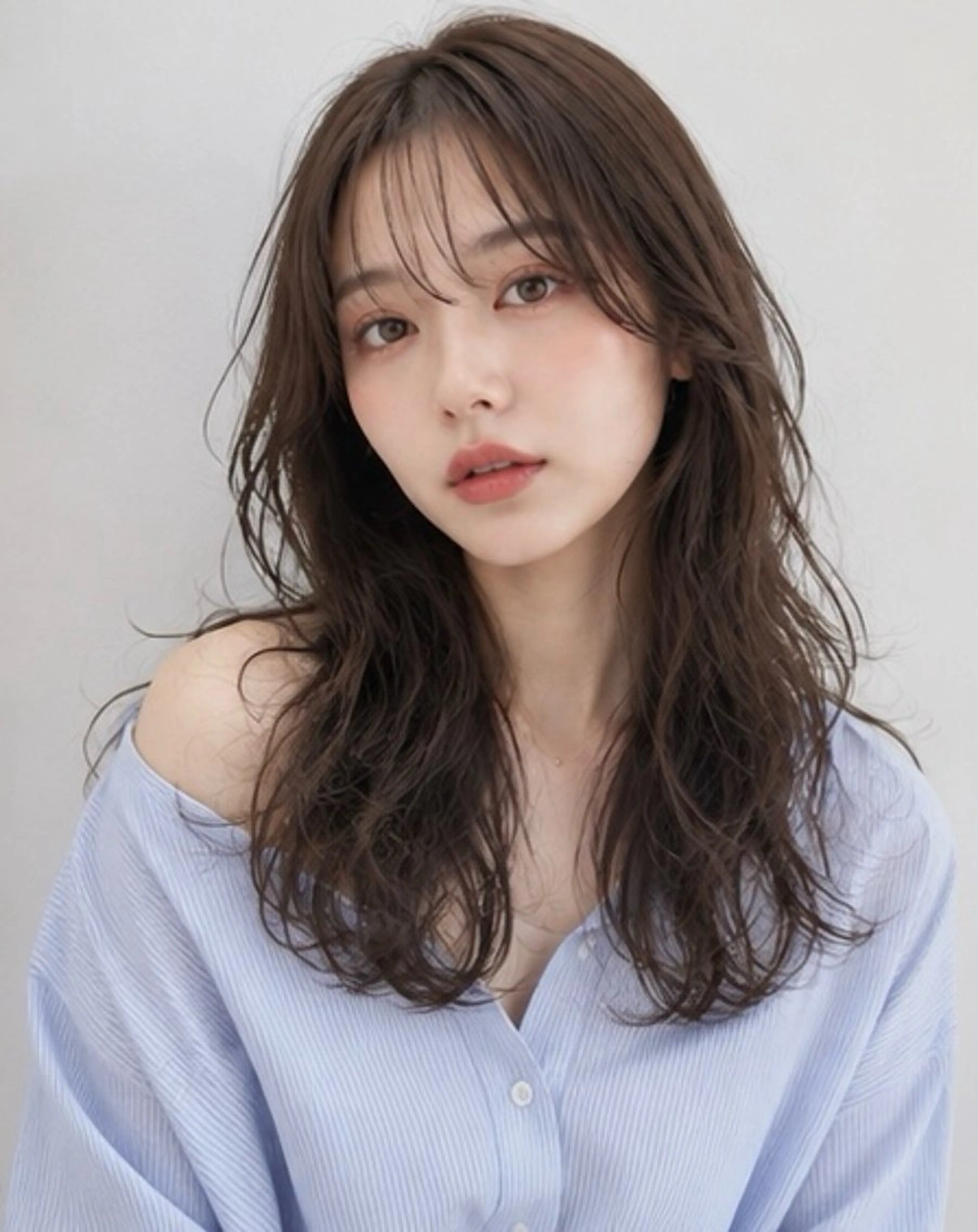 ロング ヘアカラー トリートメント Garden 浅草蔵前のヘアスタイル