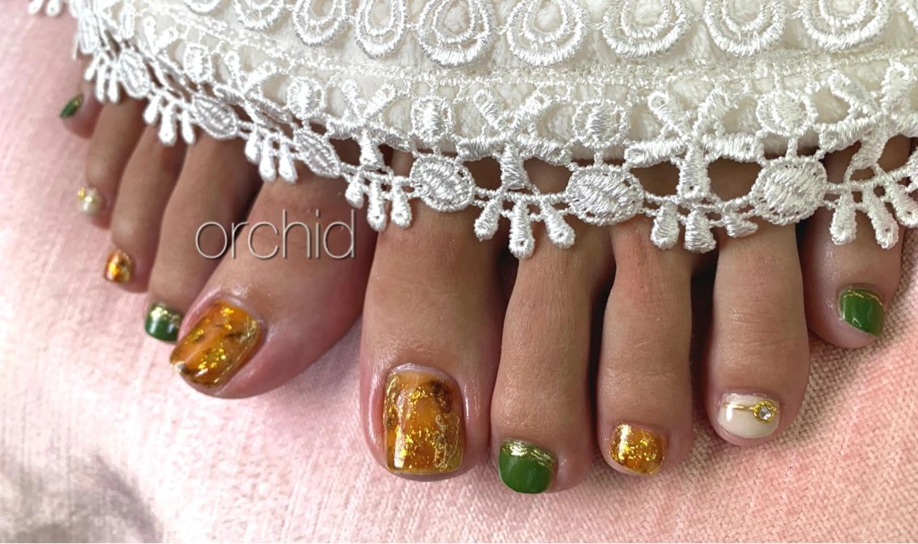 ネイル orchid ♡オーキッドのネイルデザイン