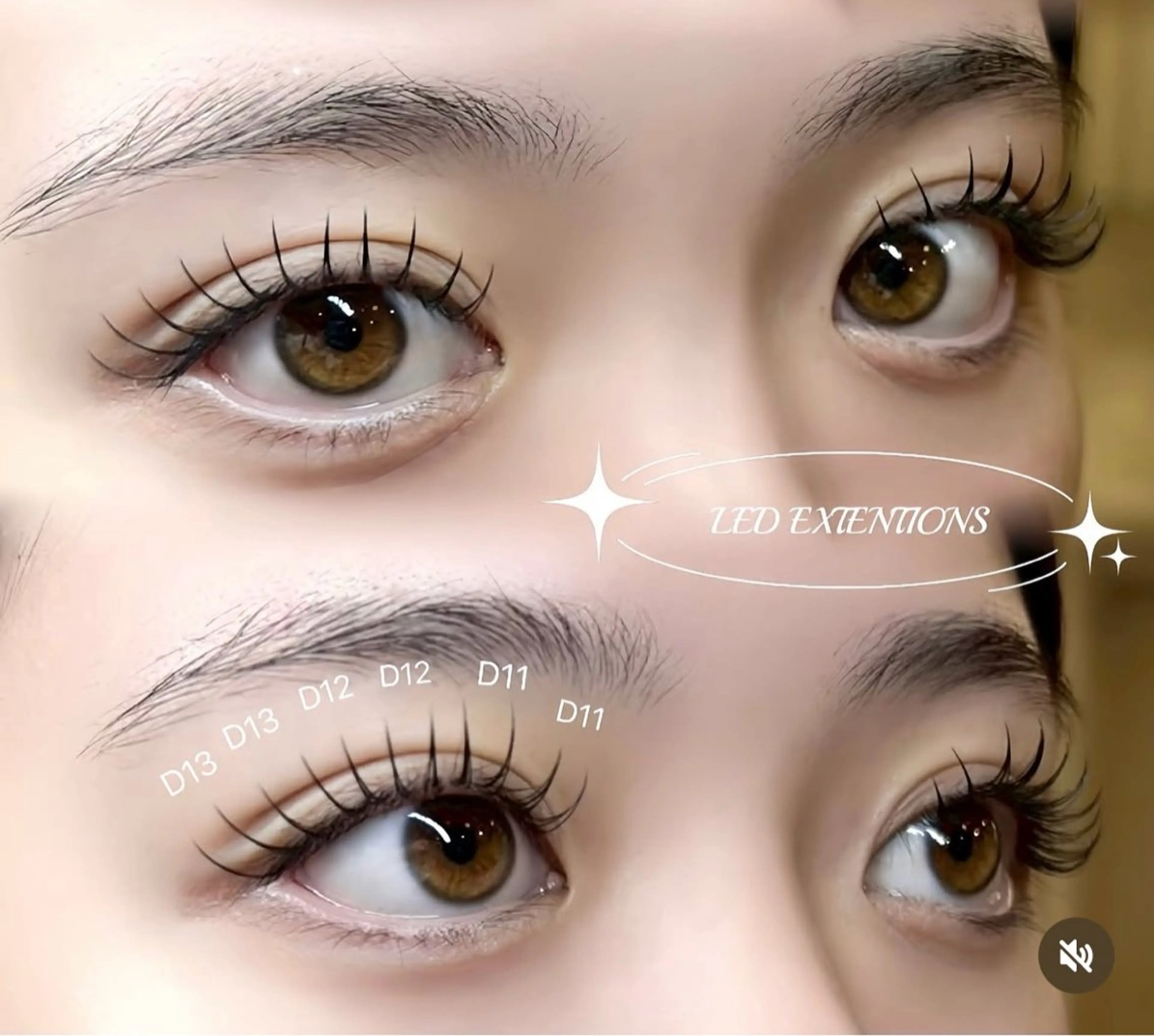 マツエク・マツパ マツエク étora 恵比寿店のマツエク・マツパデザイン