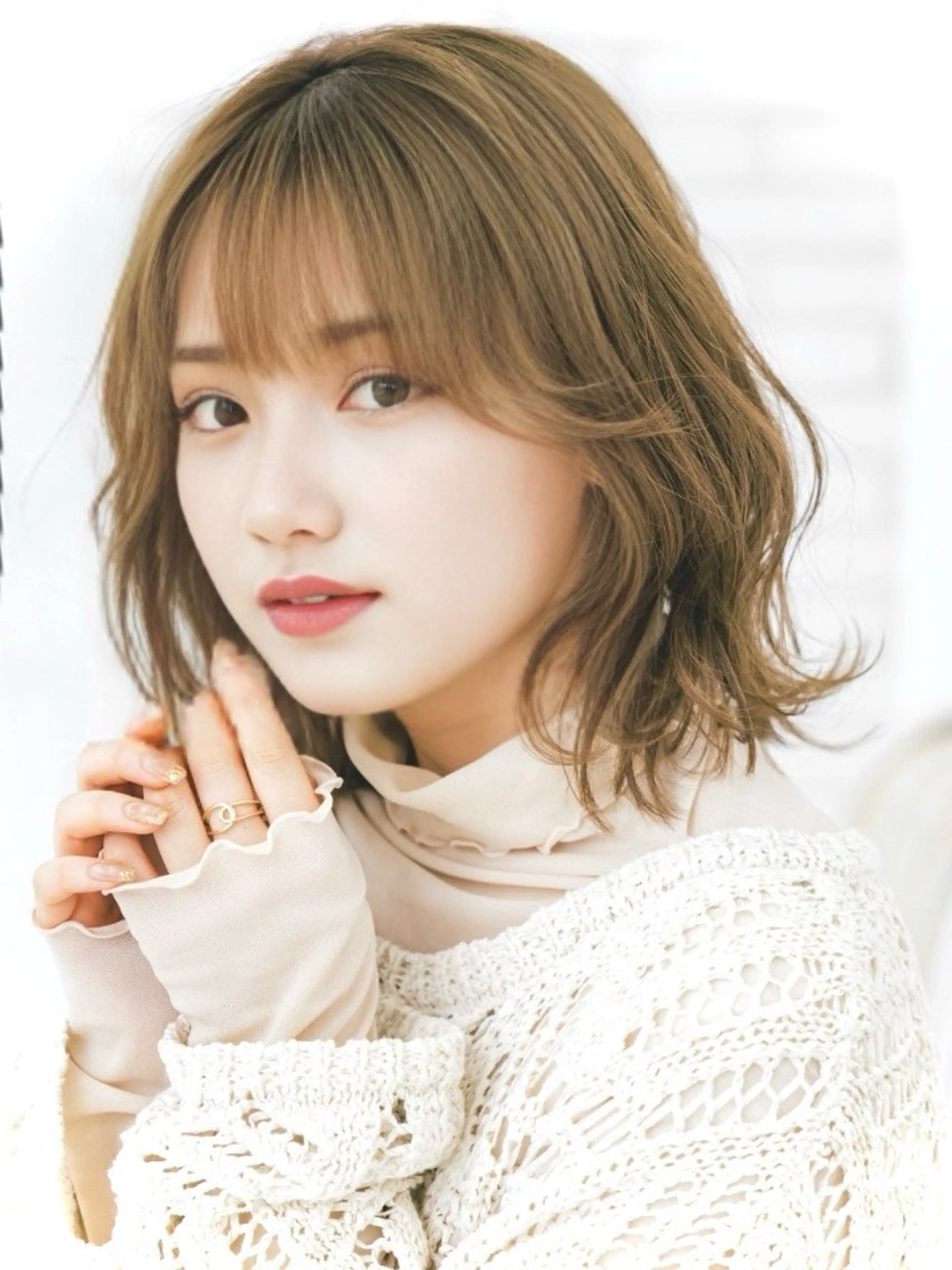 ミディアム 志賀 大倫のヘアスタイル