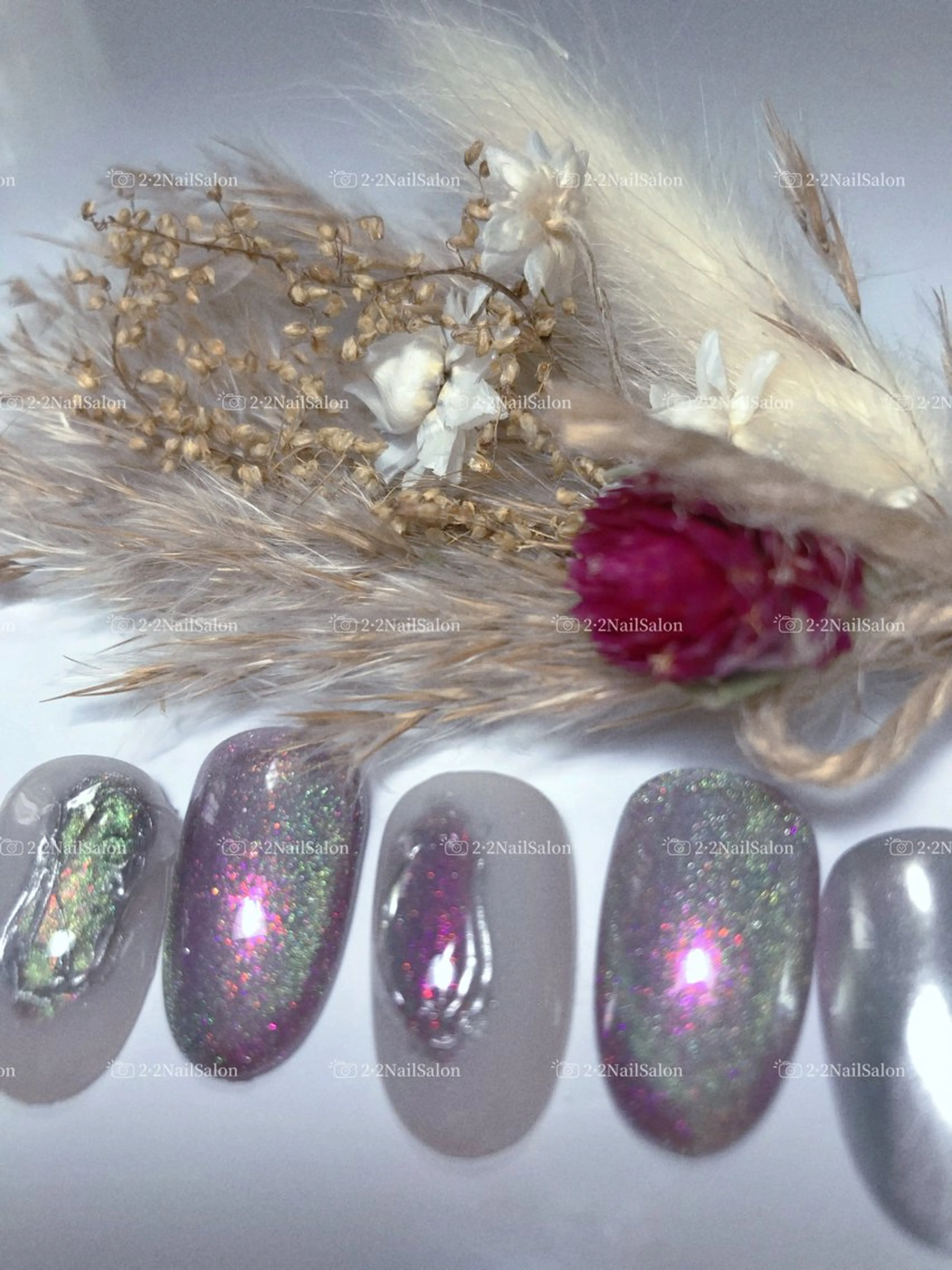 ネイル Rainrain💧 パーツ豊富、やり放題のネイルデザイン