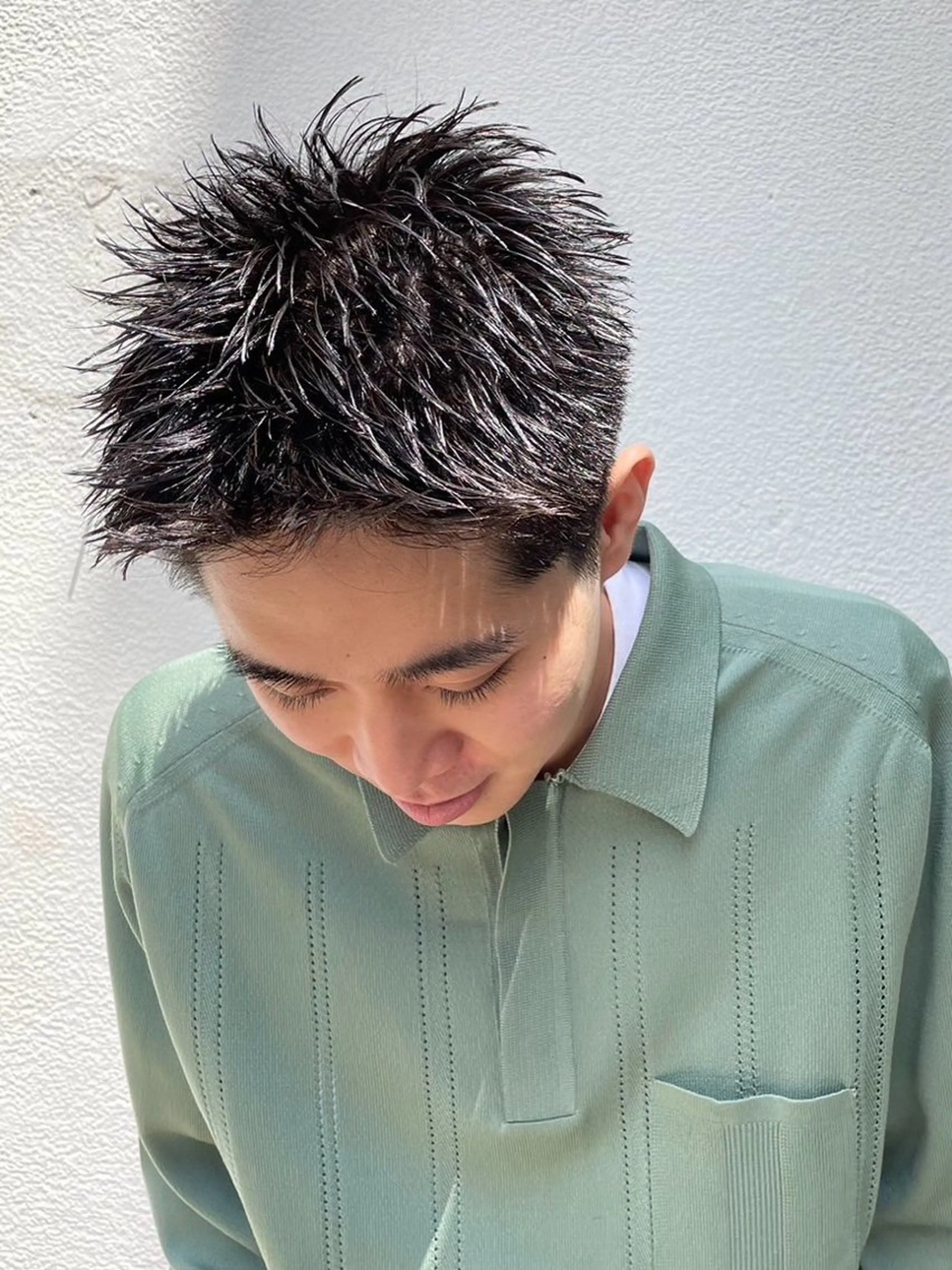 メンズ ウルフ/マッシュ/ センターパート/奈菜のヘアスタイル