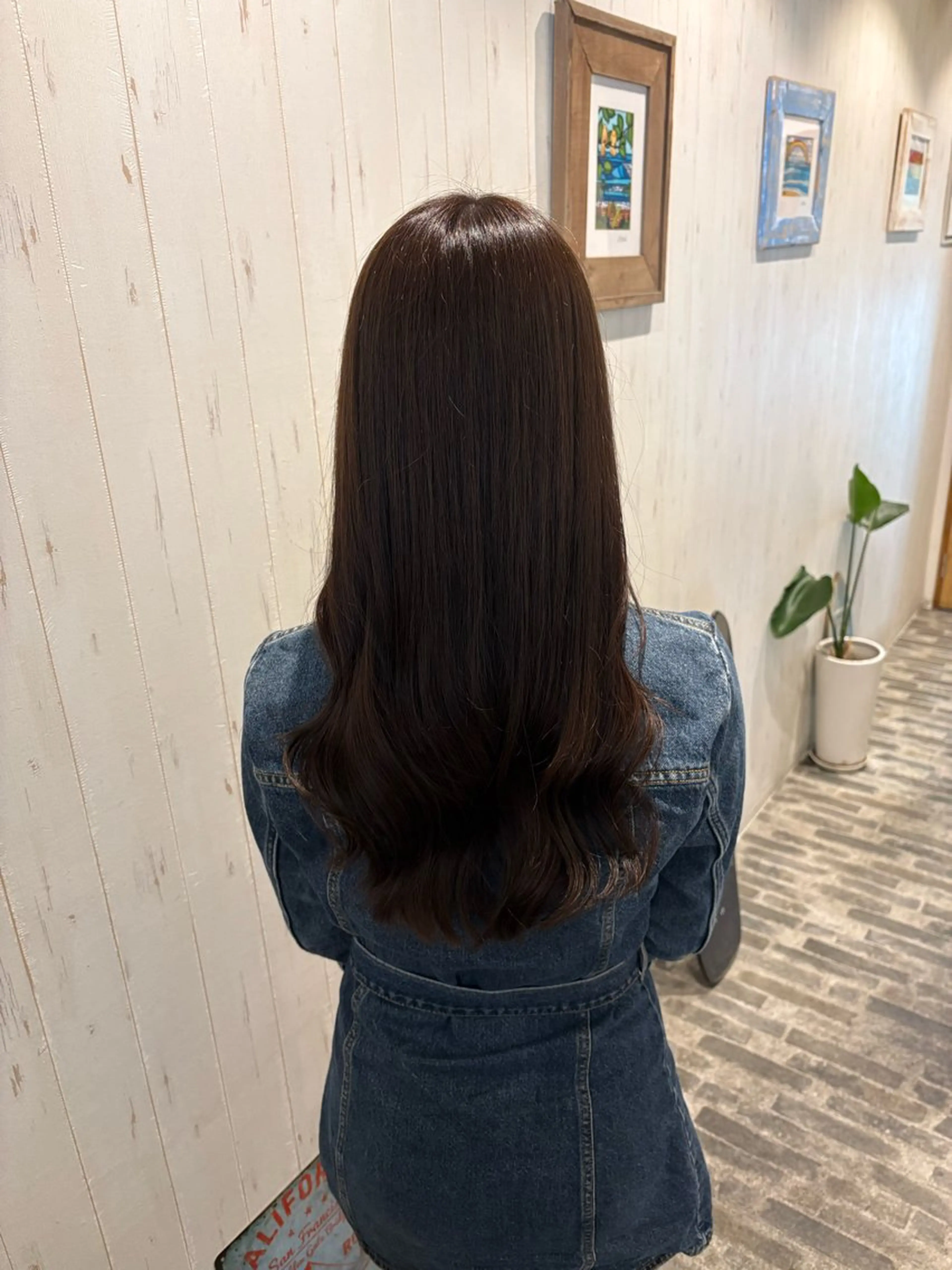 ロング カラー ヘアカラー 縮毛矯正 FASCINO/ CHIHARUのヘアスタイル