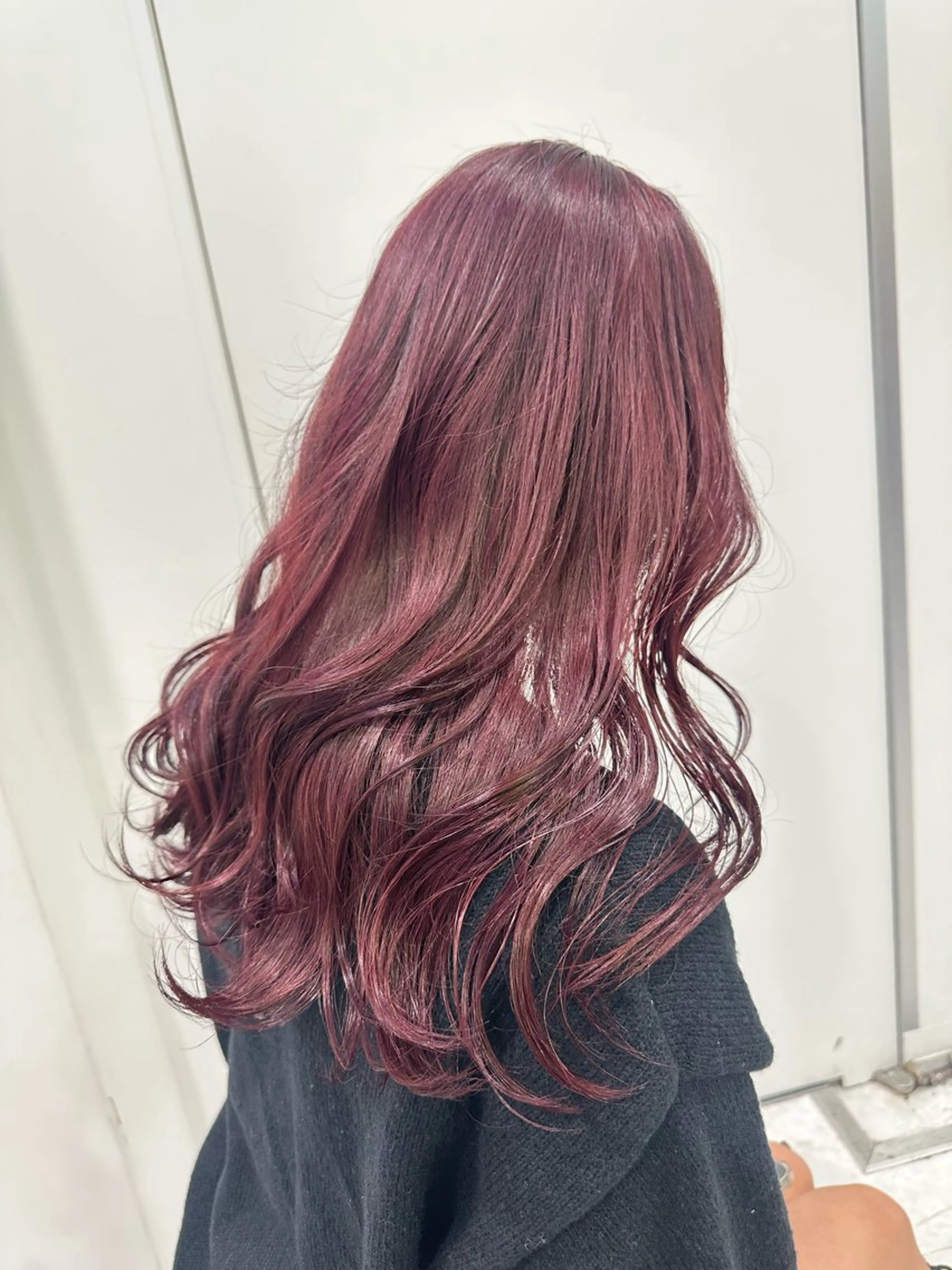 ミディアム ヘアカラー 渋谷/透明感カラー /半個室/こうめいのヘアスタイル