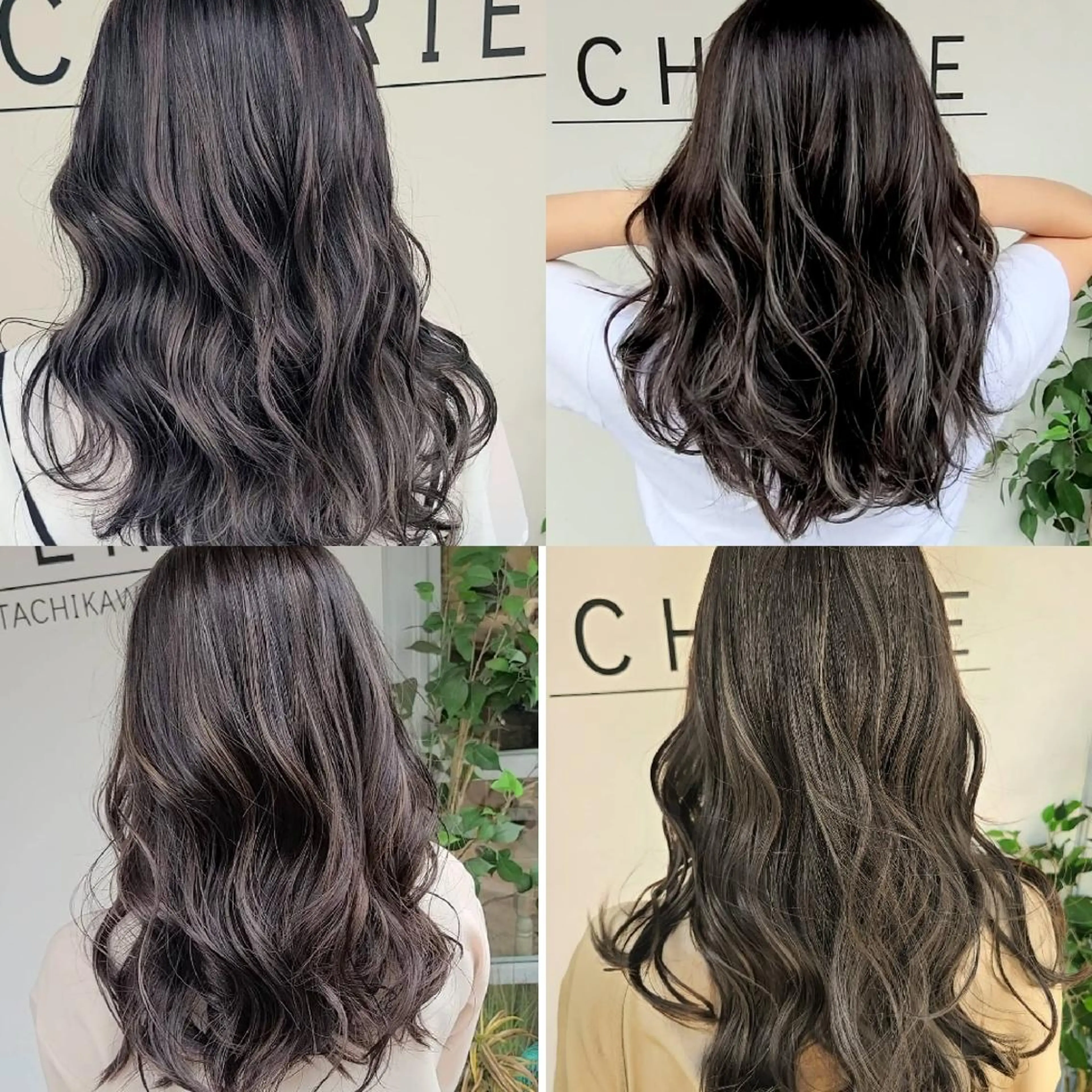 カラー ロング カット ヘアカラー トリートメント バレイヤージュ/ ハイライト/大内格のヘアスタイル