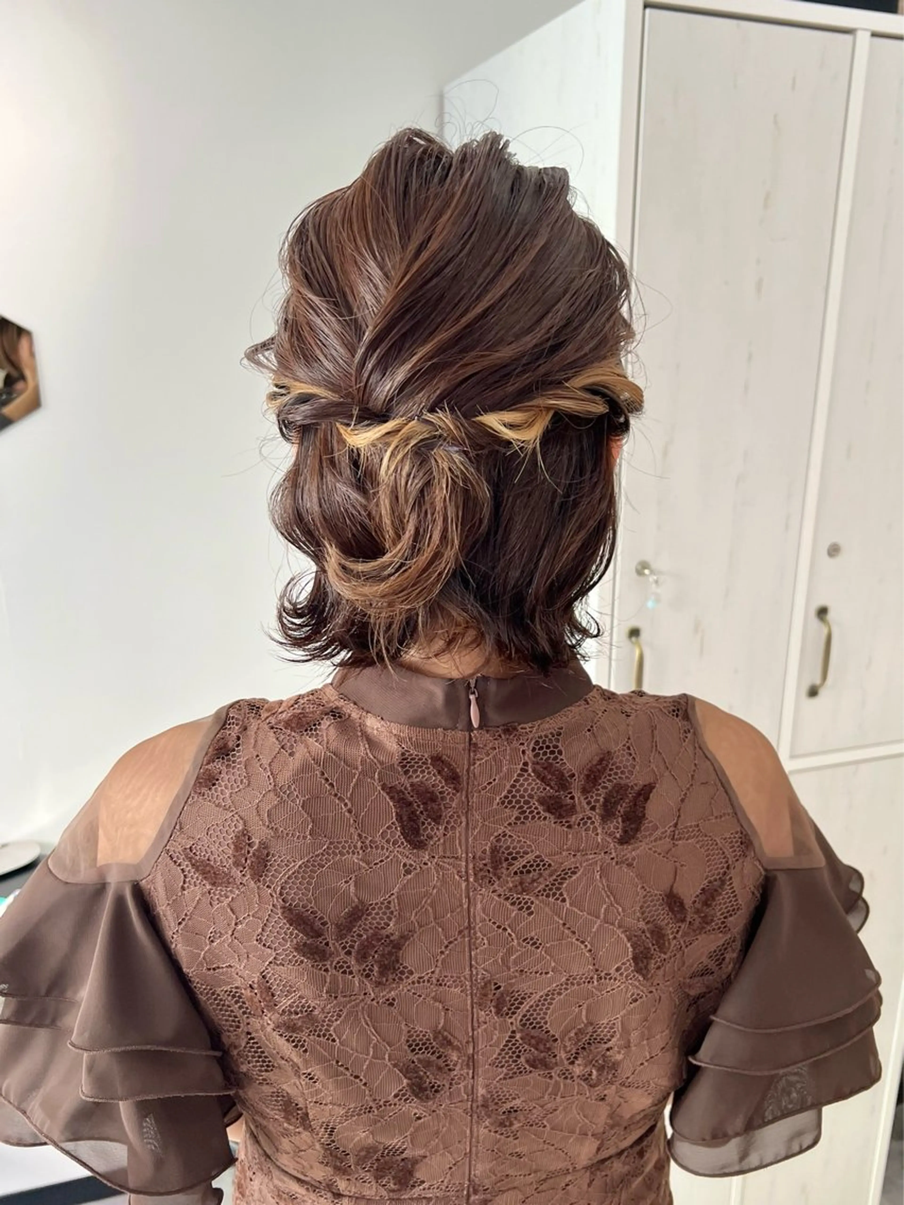 ハーフアップスタイル限定🌝¥4,000の写真