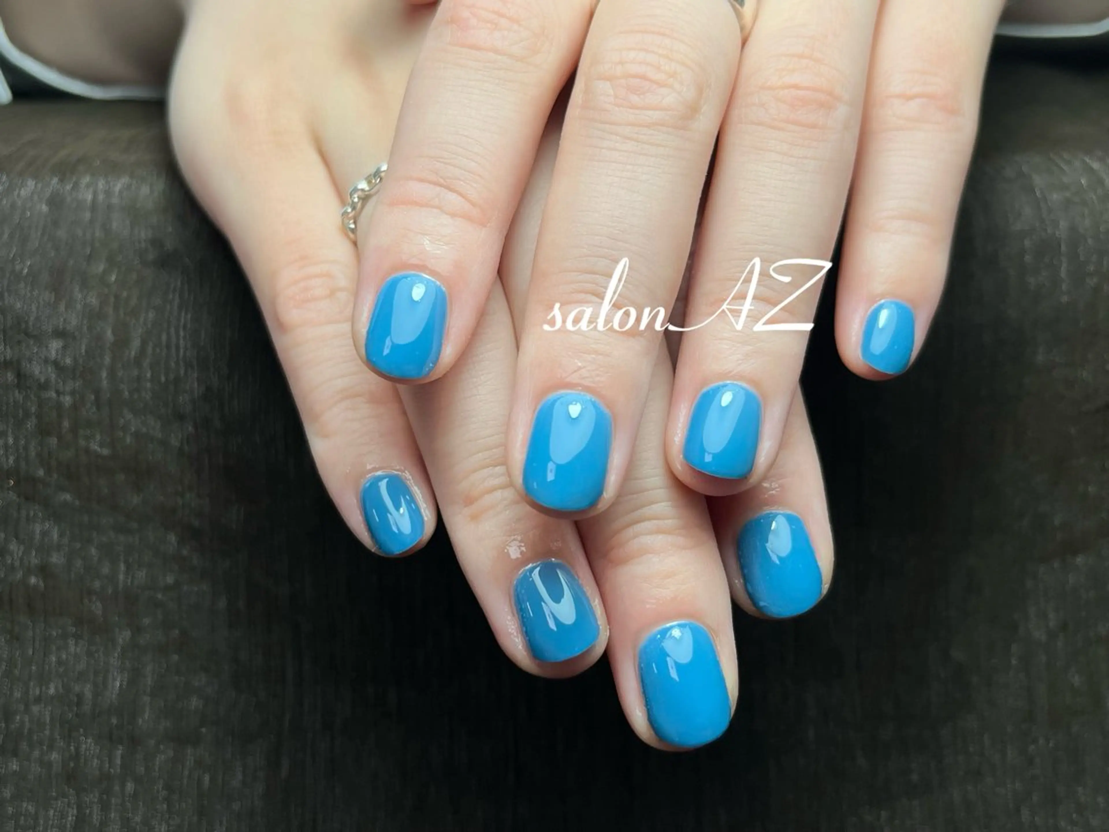 ネイル アートネイル 長さ出し フットネイル フレンチネイル ジェルネイル salon AZのネイルデザイン