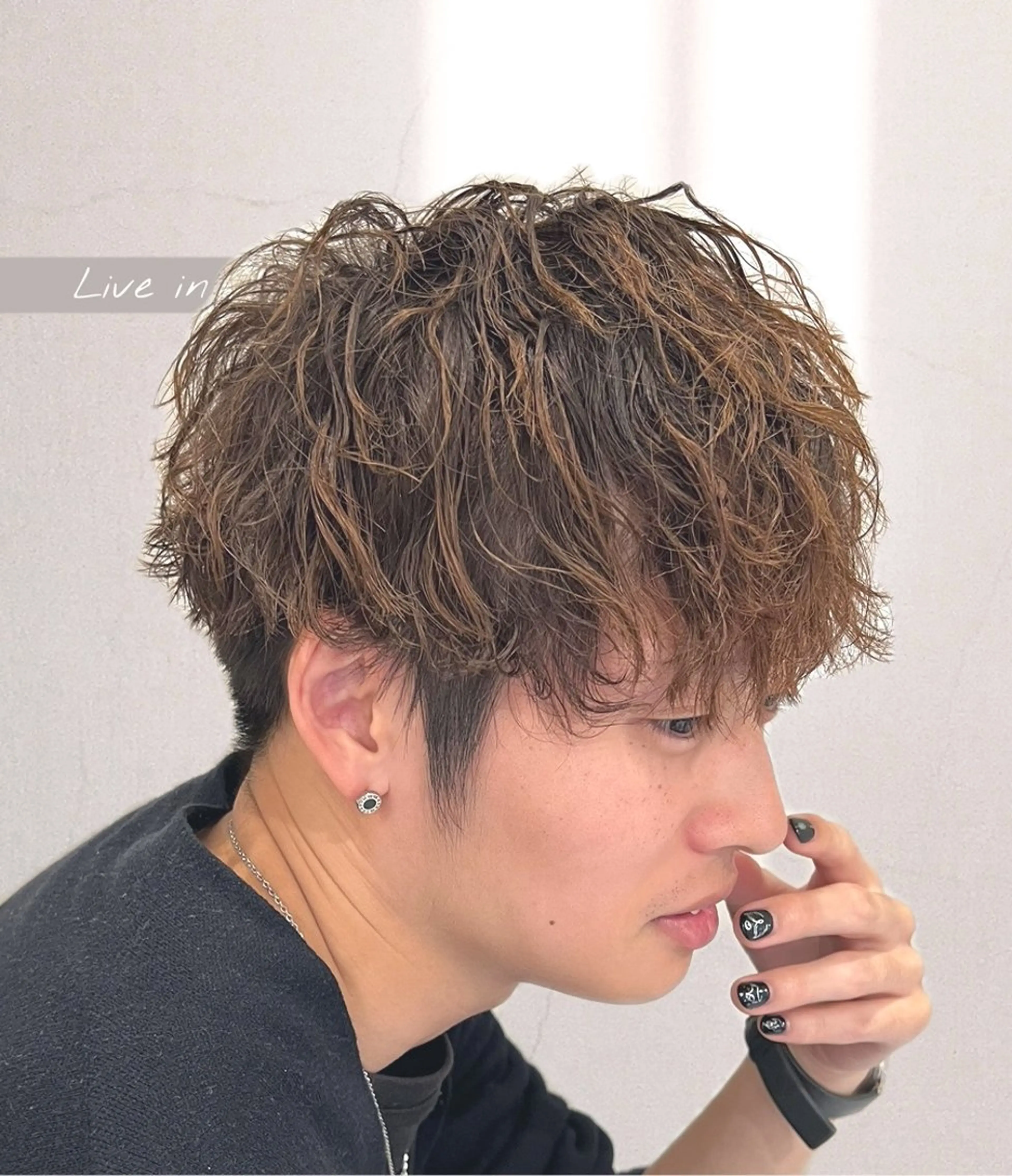 🌸人生に彩りを🌸メンズカット+フルカラー6500円の写真