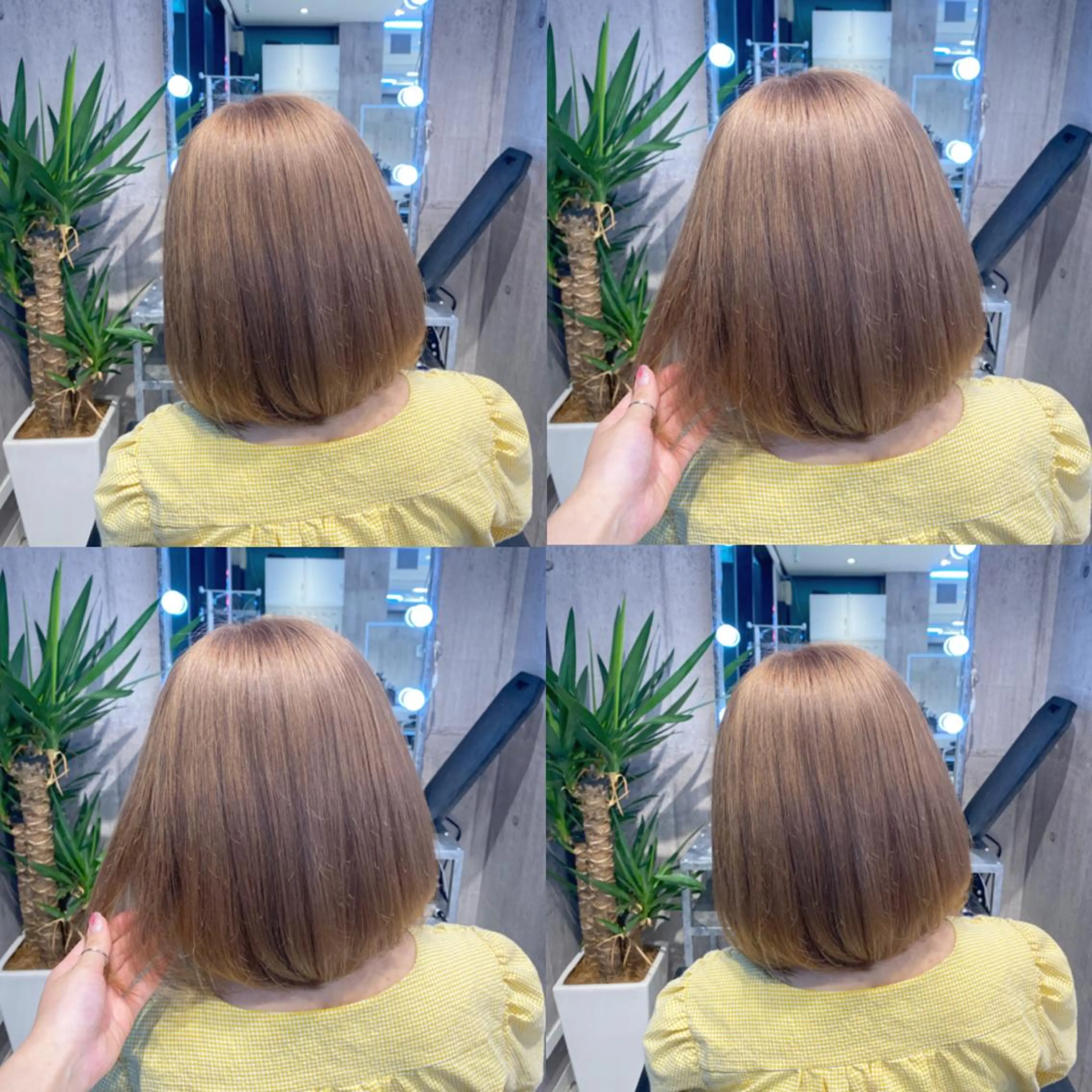 ミディアム 🤍ムラ修正ブリーチ 🤍原宿/YUUのヘアスタイル