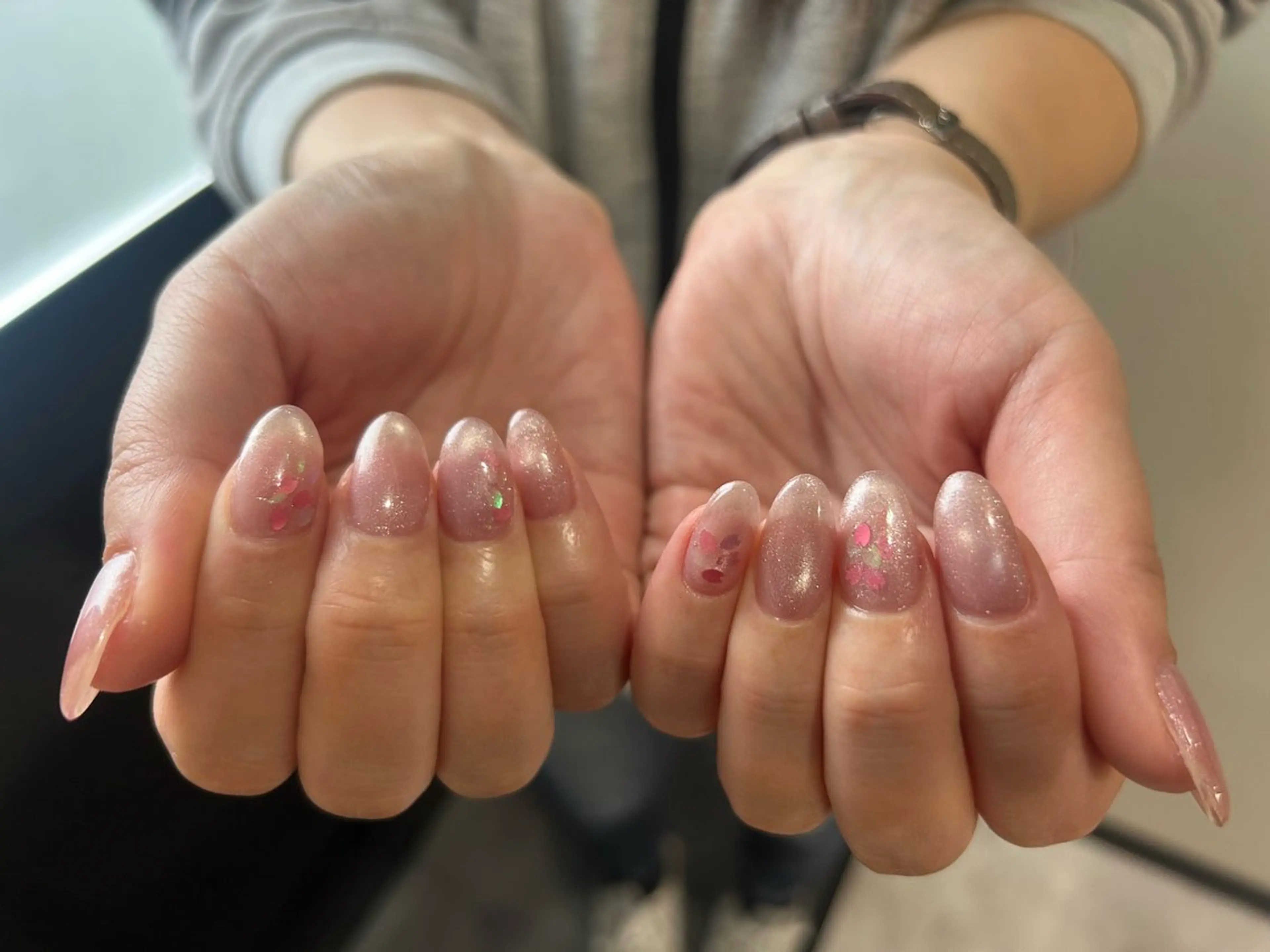 ネイル マグネットネイル ululimi nailsalonのネイルデザイン