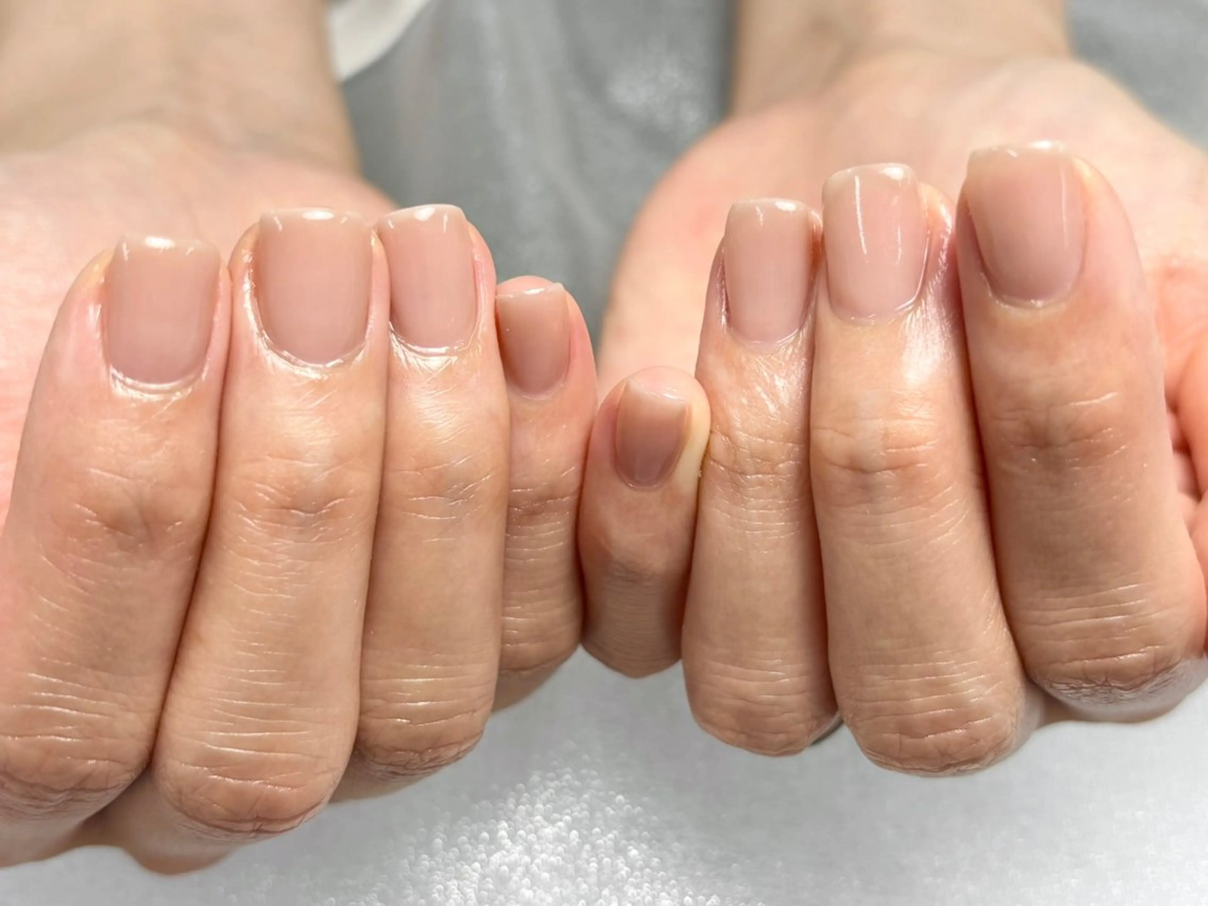 【4月限定✨】ワンカラーネイル、付け替えオフ有りの写真