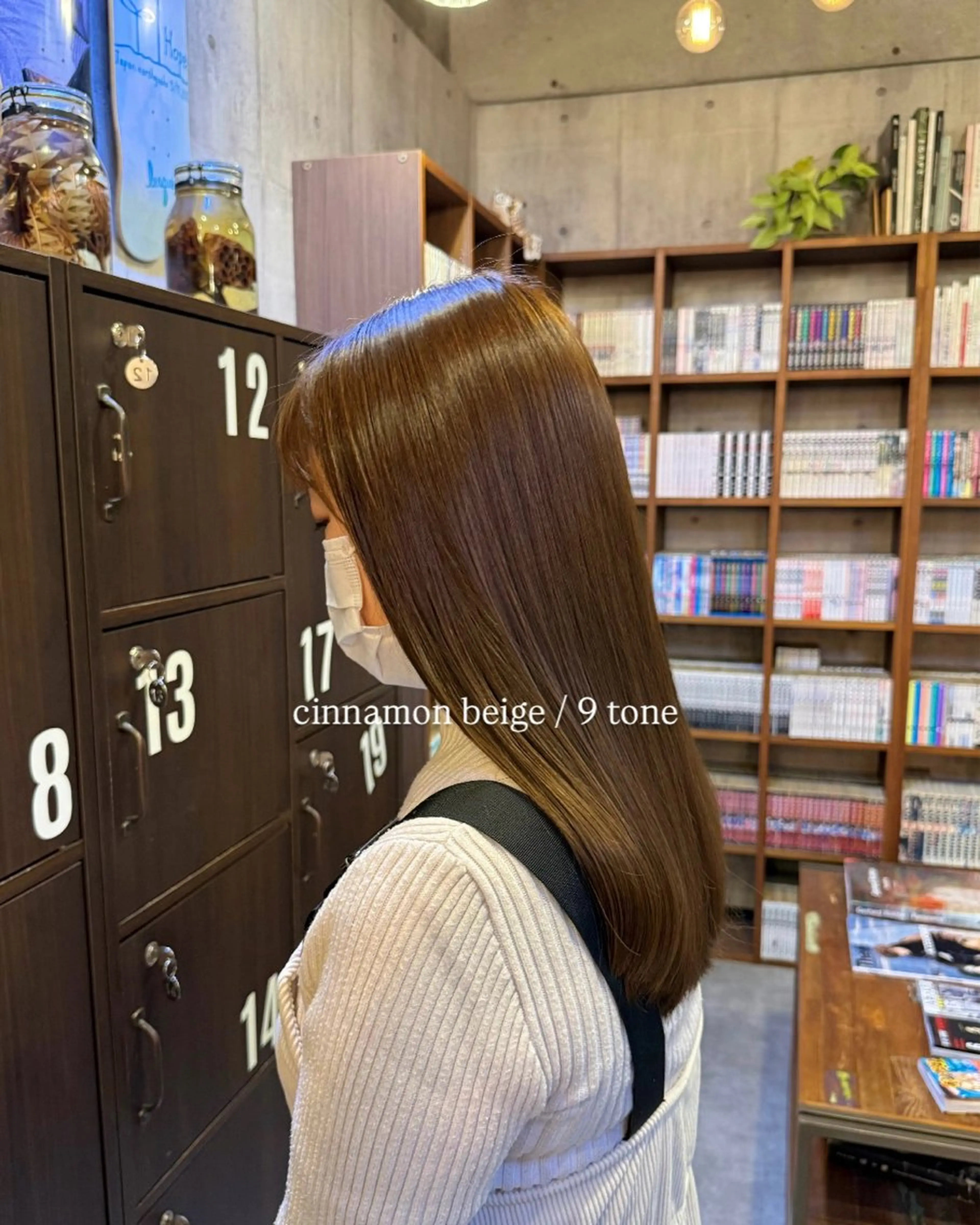 セミロング カラー ベージュカラー 韓国風ヘア カット ヘアカラー トリートメント 韓国・ナチュラル特化 naoki.のヘアスタイル