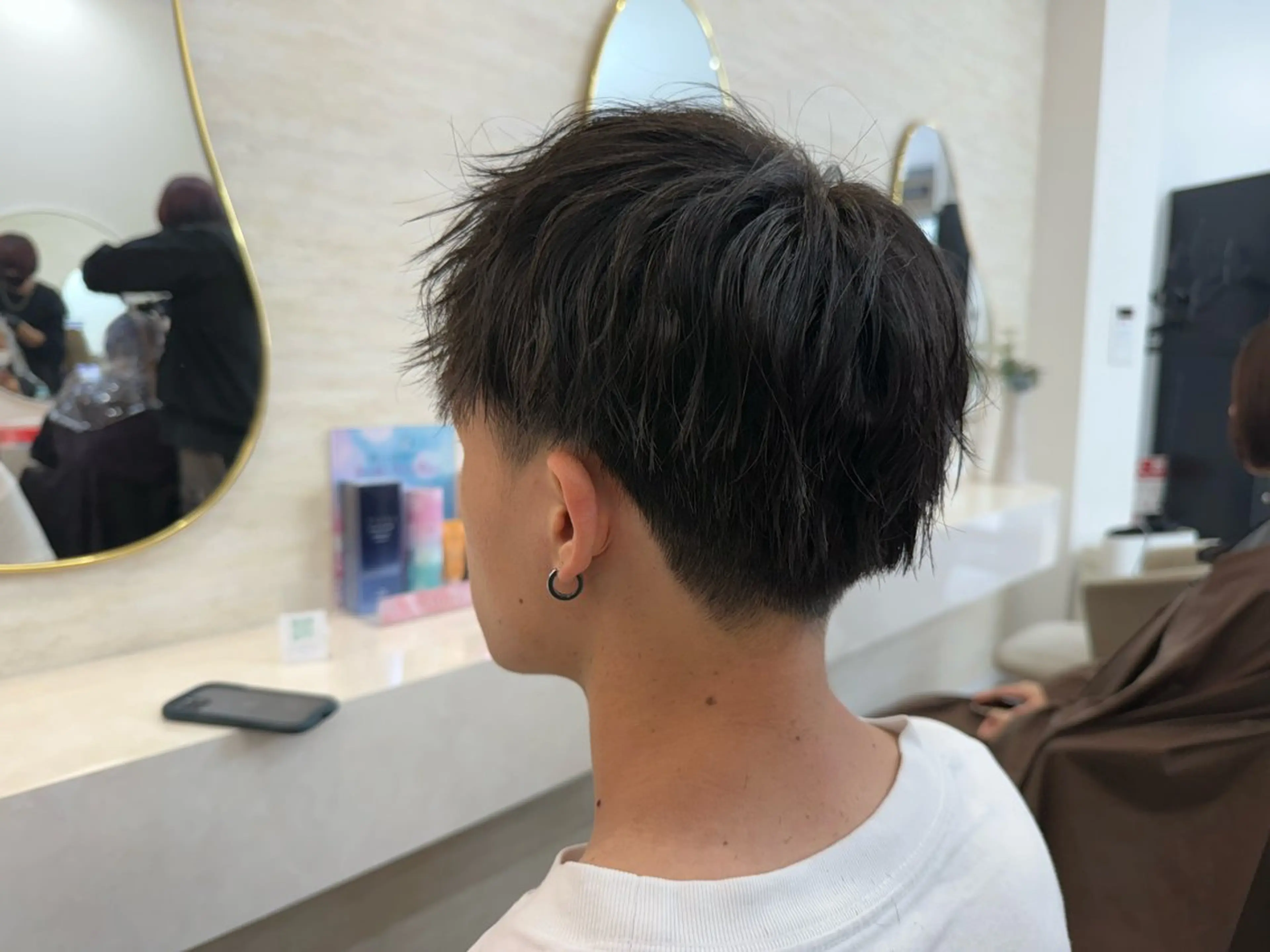 ショート パーマ メンズ ショートヘア カット 🦁おとは🦁 EssbyLovisのヘアスタイル