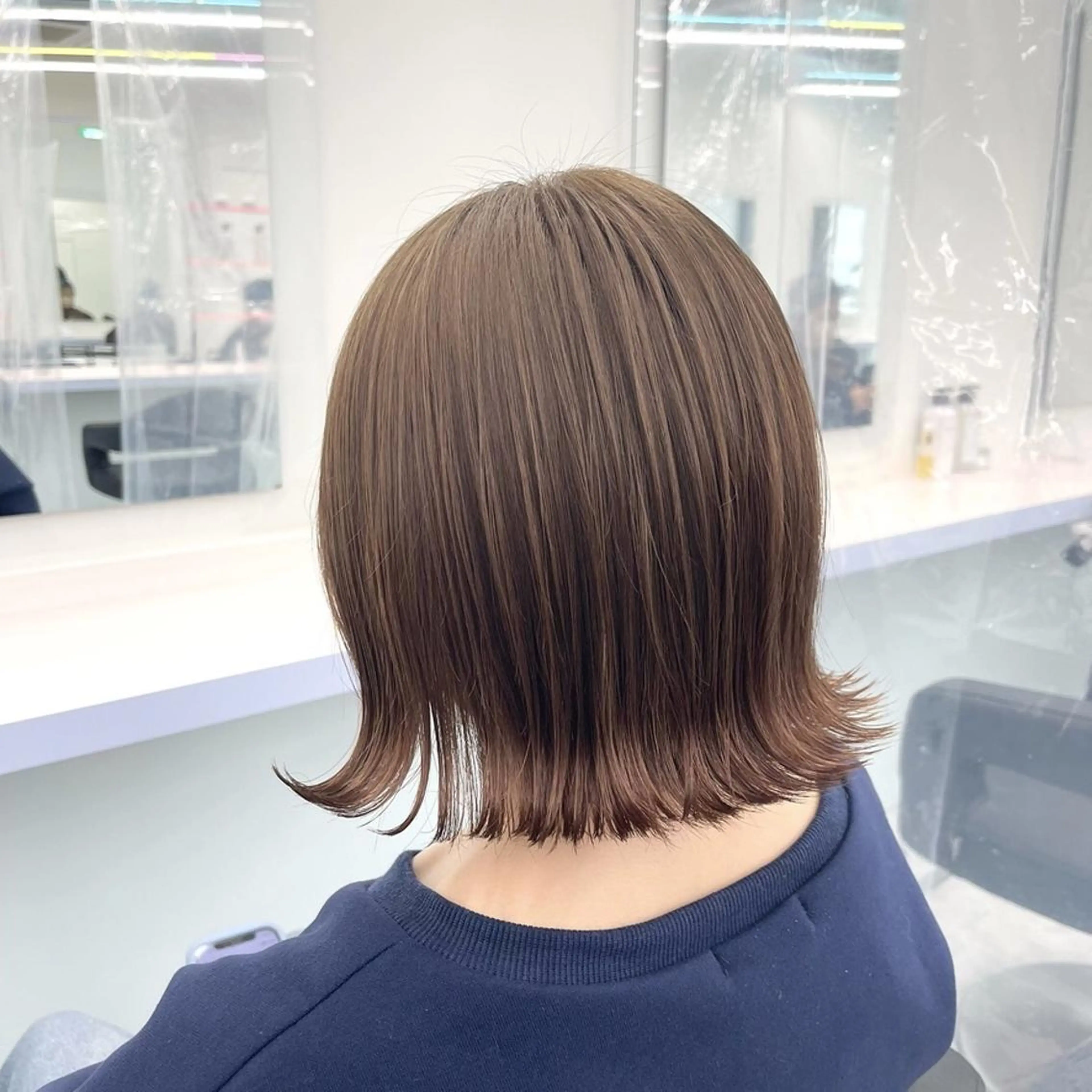 カラー 🫧韓国/似合わせ ボブRION🫧のヘアスタイル