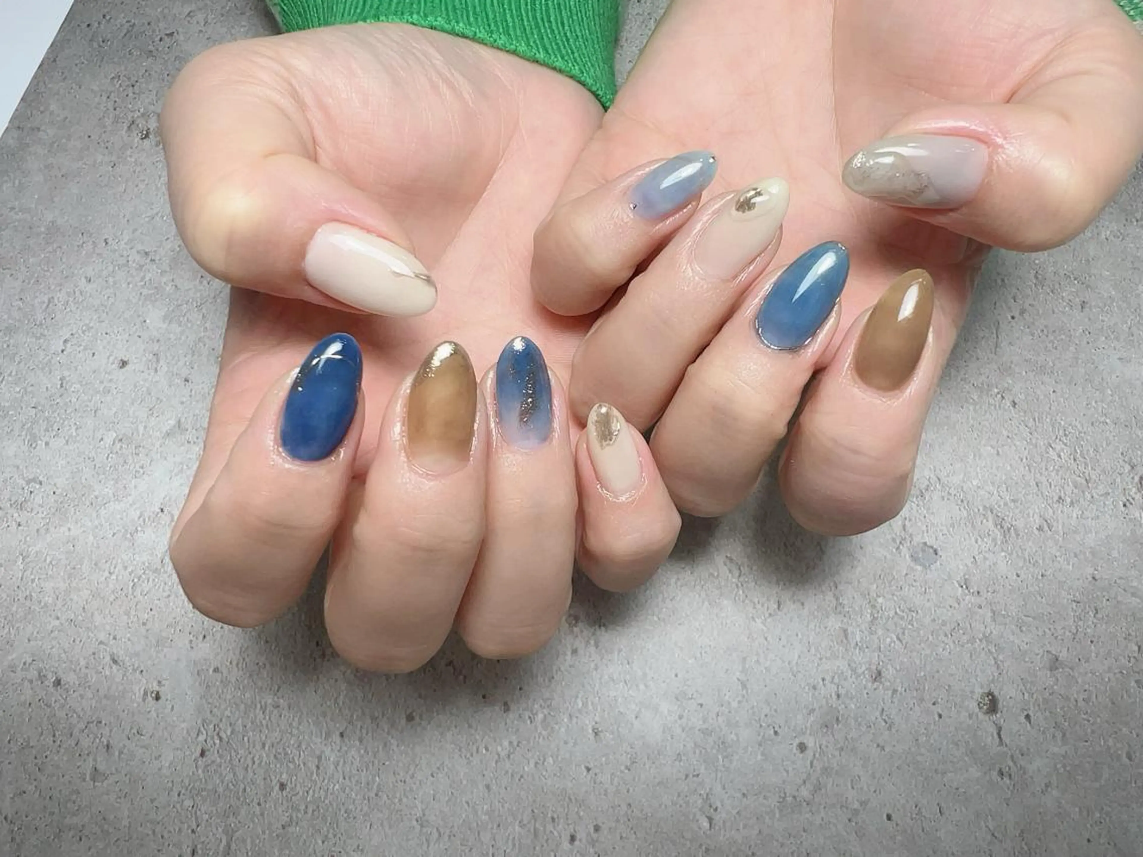 ネイル ハンドネイル 𝐑𝐞𝐯𝐢𝐨 ___堺市西区のマツエク・マツパデザイン