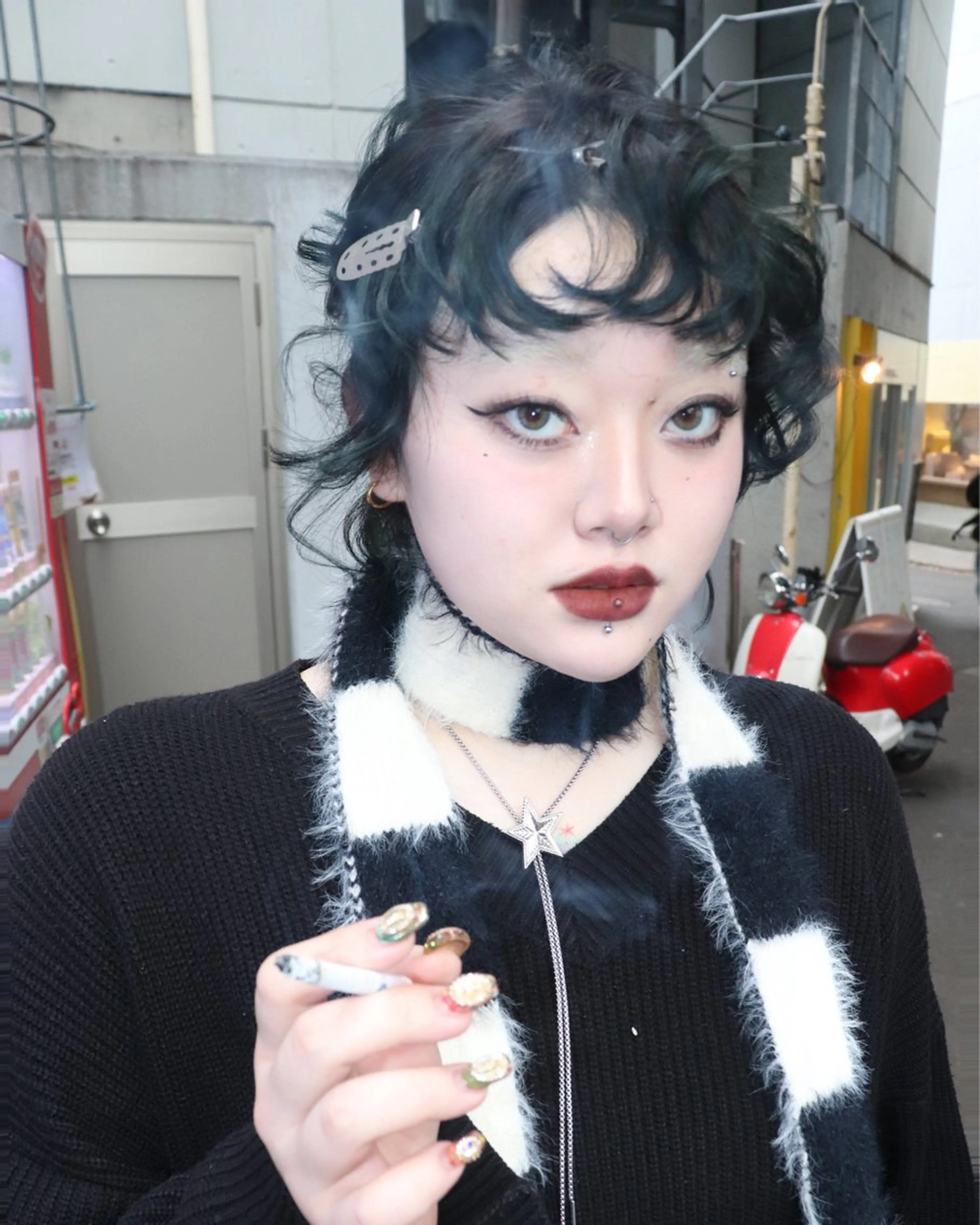 セミロング カラー ✰︎ MiｰMi ✰︎のヘアスタイル