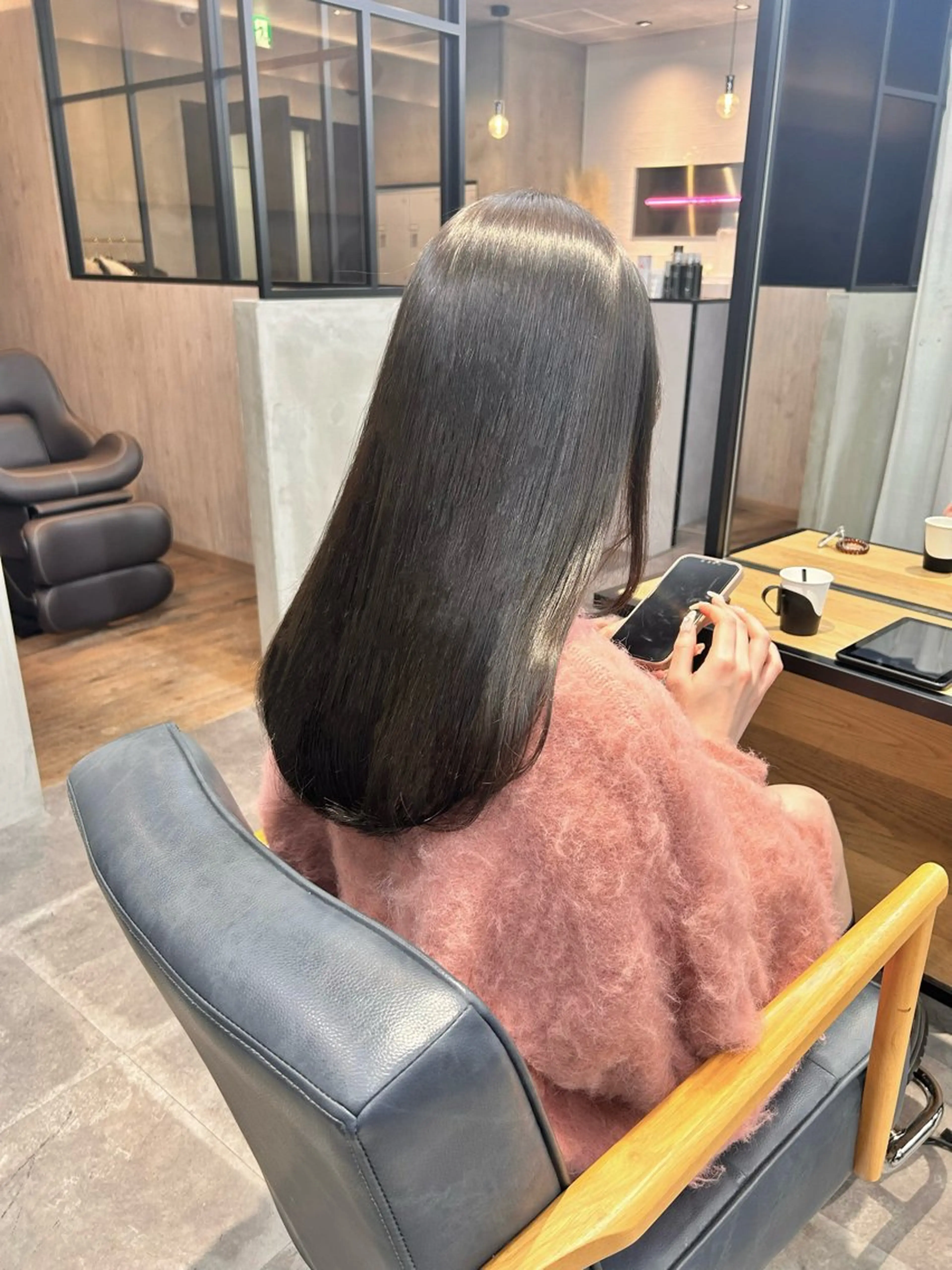 ロング カラー 韓国×髪質改善カラー 💎hinaのヘアスタイル